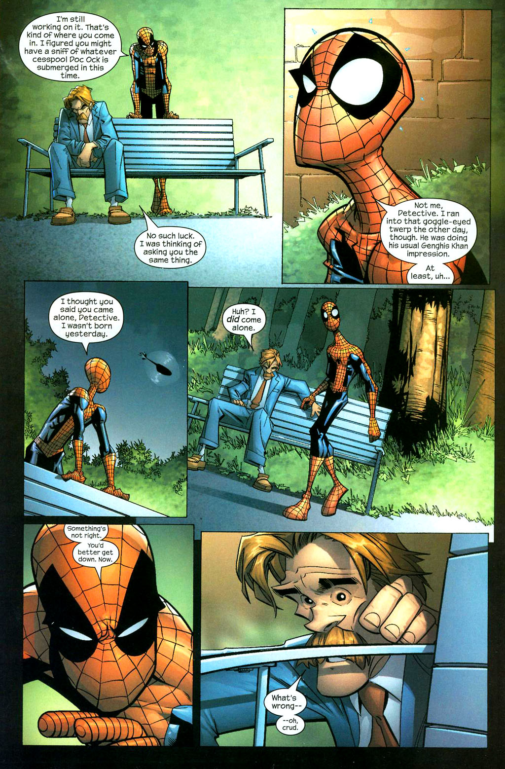 Read online The Spectacular Spider-Man (2003) comic -  Issue #8 - 17