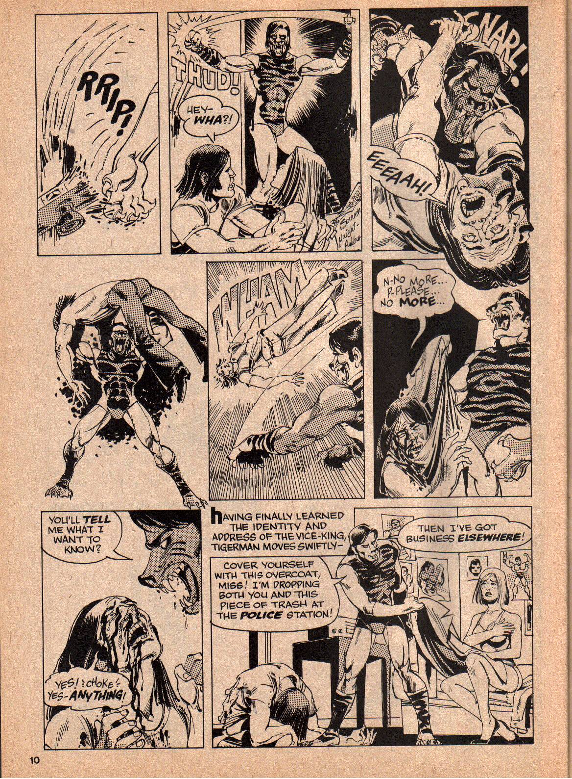 Read online Thrilling Adventure Stories comic -  Issue #1 - 10