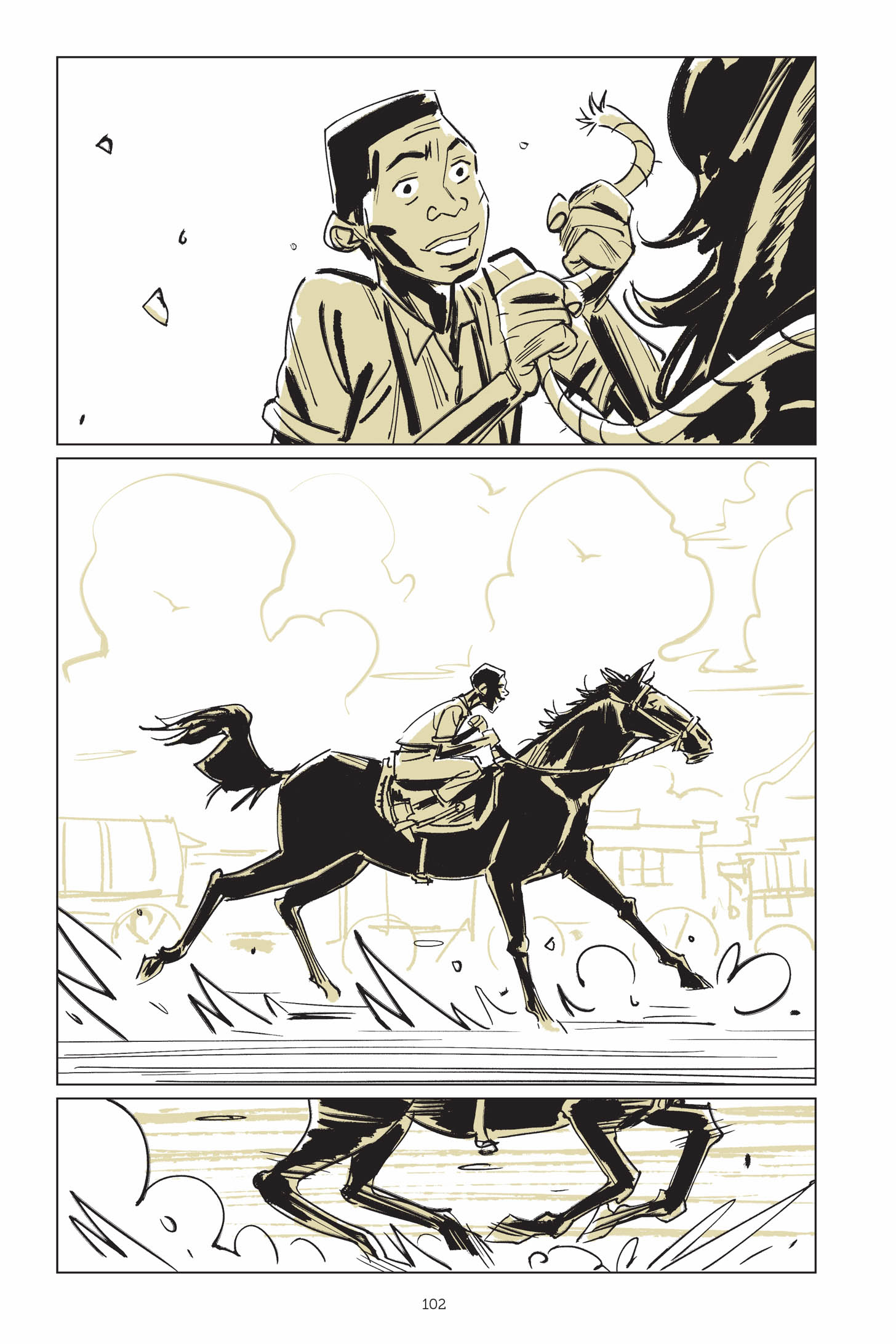 Read online Now Let Me Fly: A Portrait of Eugene Bullard comic -  Issue # TPB (Part 2) - 8