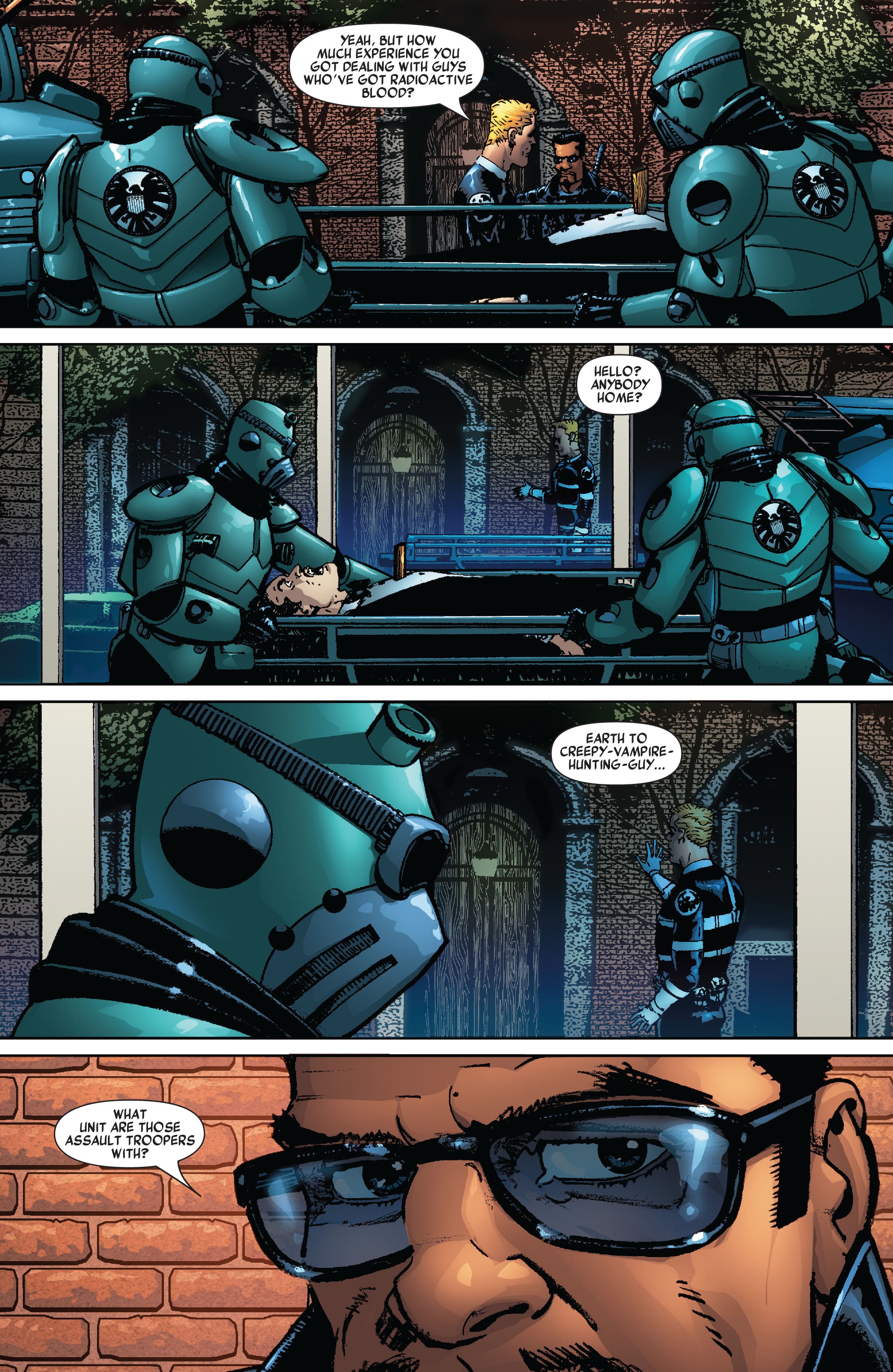Read online Blade by Marc Guggenheim: The Complete Collection comic -  Issue # TPB (Part 1) - 14