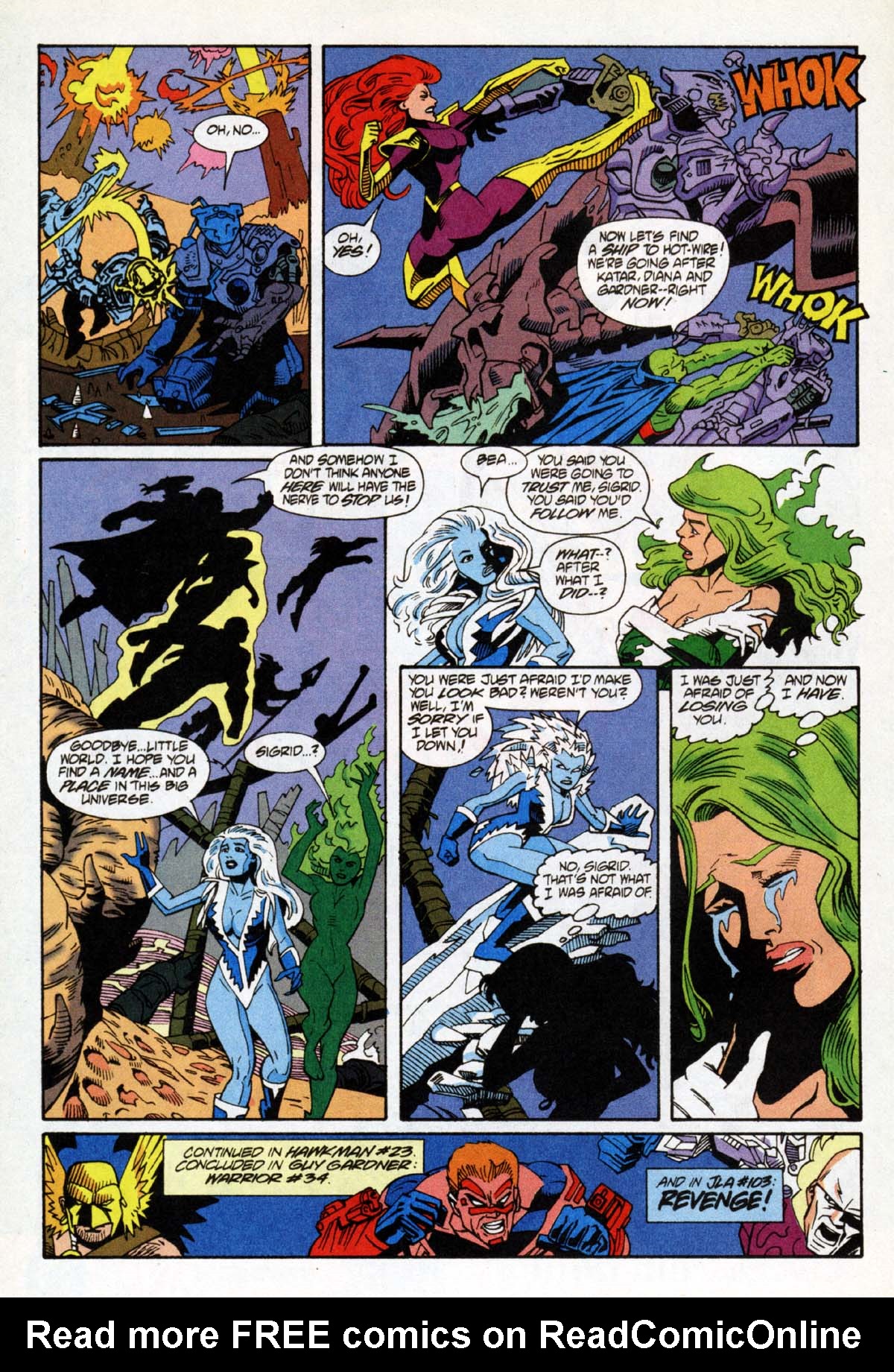 Read online Justice League America comic -  Issue #102 - 23