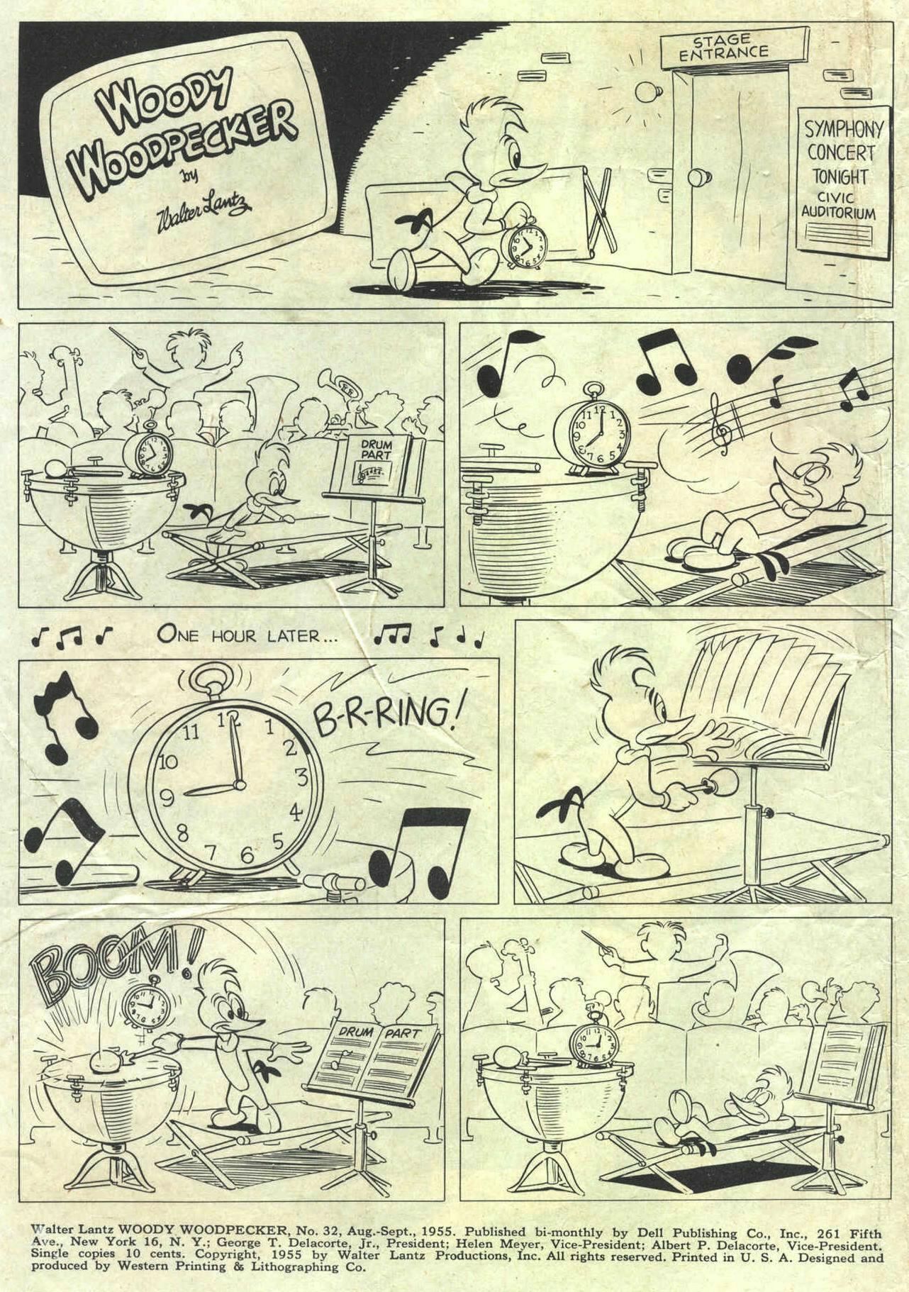 Read online Walter Lantz Woody Woodpecker (1952) comic -  Issue #32 - 2