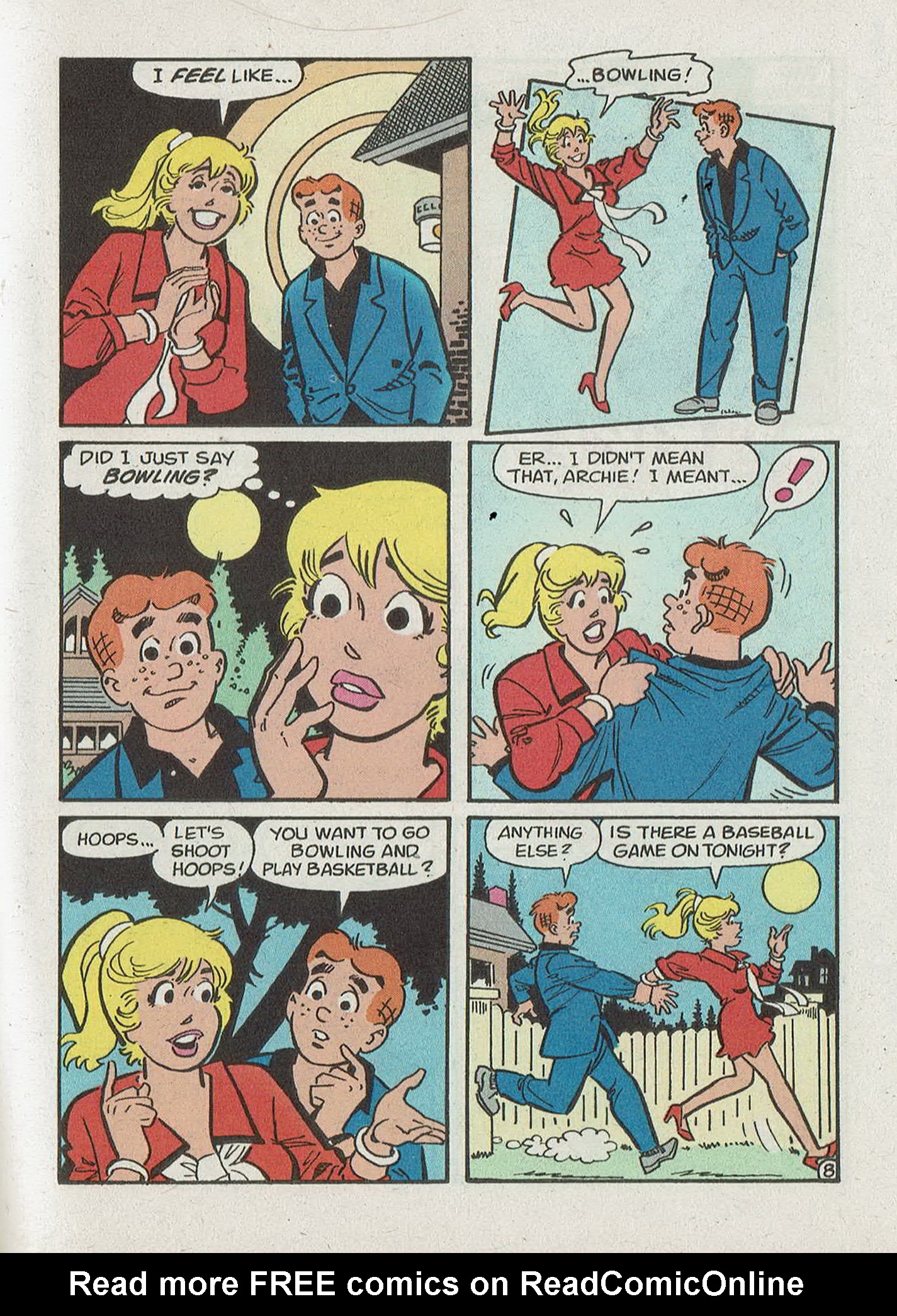 Read online Betty and Veronica Digest Magazine comic -  Issue #142 - 60