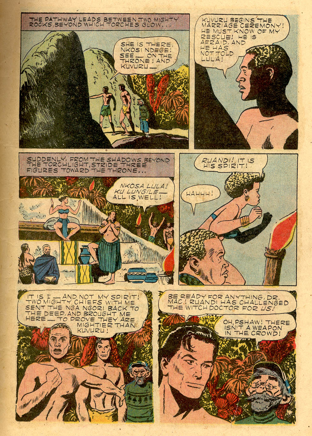 Read online Tarzan (1948) comic -  Issue #47 - 9