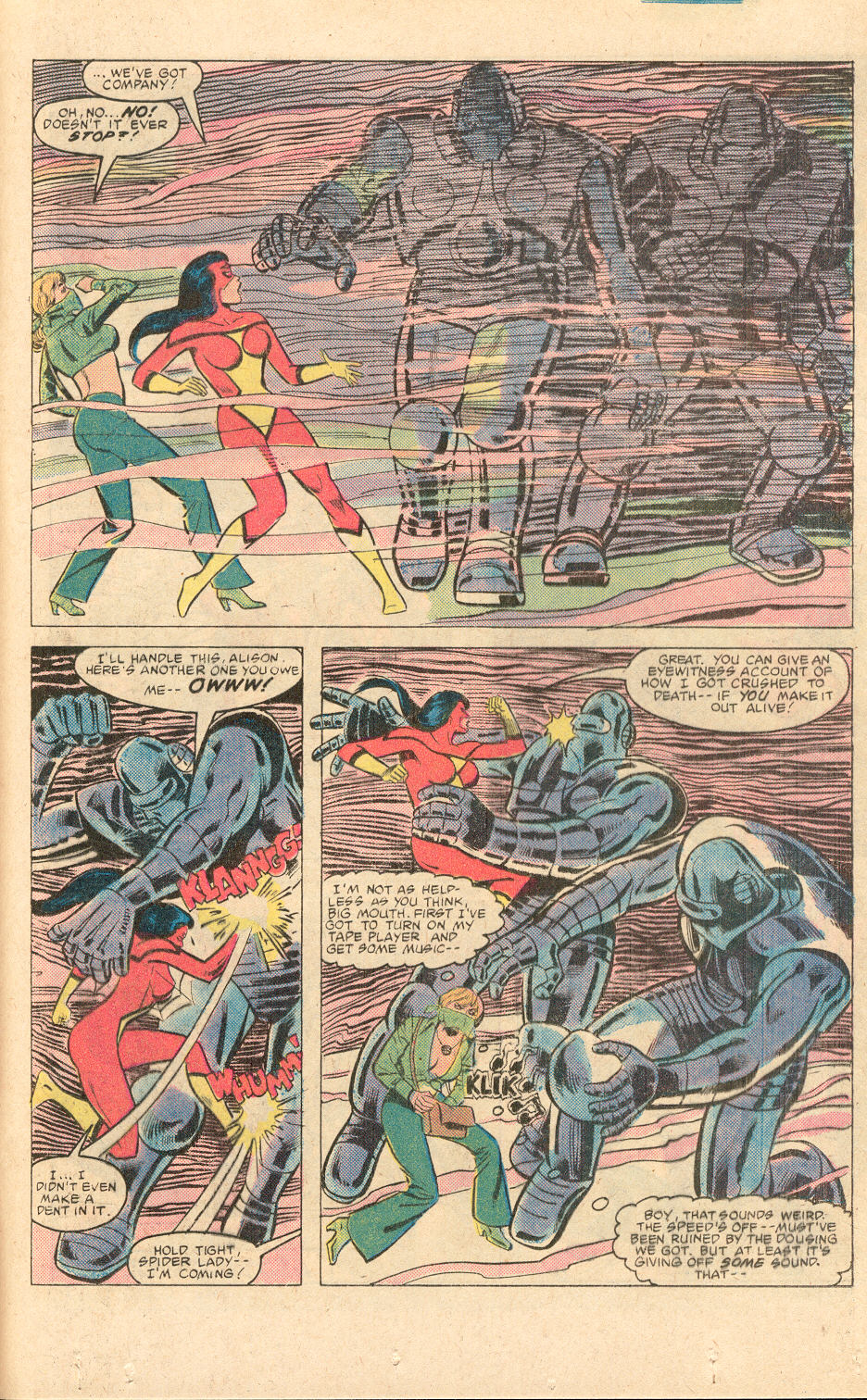 Read online Dazzler (1981) comic -  Issue #15 - 18