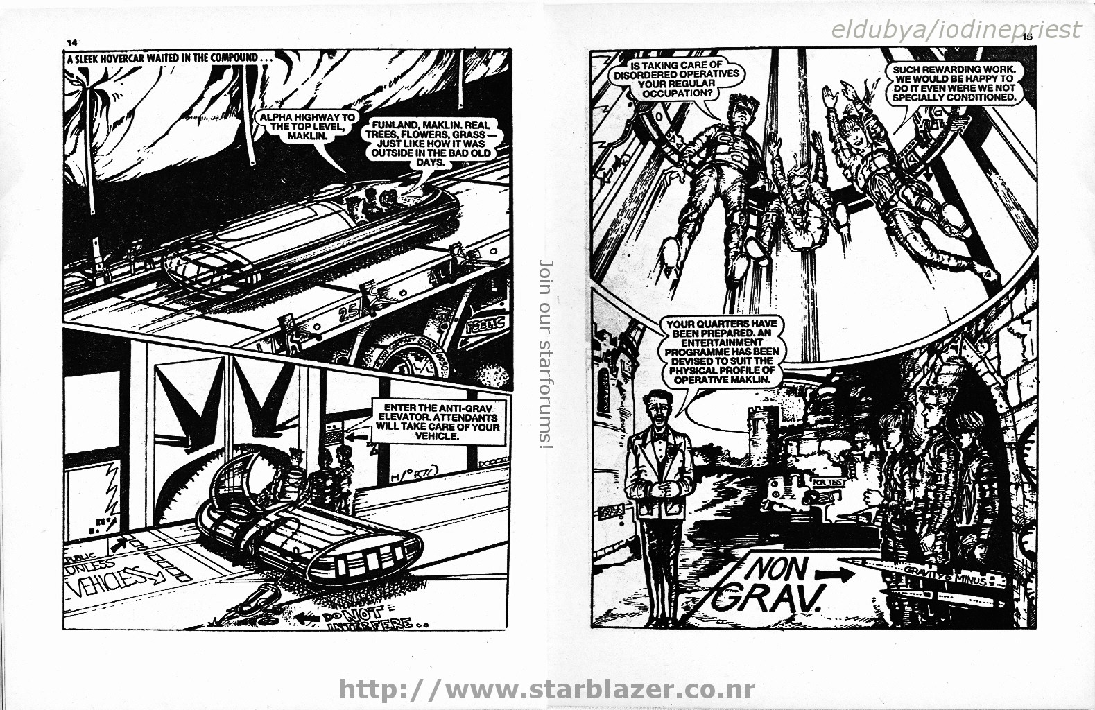 Read online Starblazer comic -  Issue #255 - 9