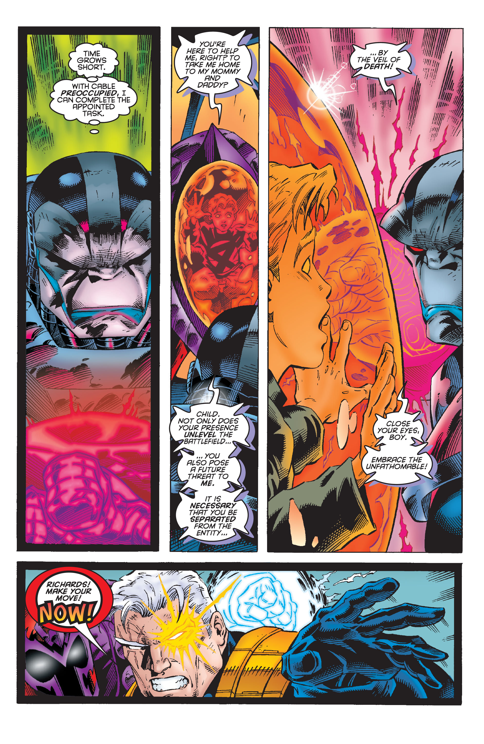 Read online X-Men Milestones: Onslaught comic -  Issue # TPB (Part 4) - 2