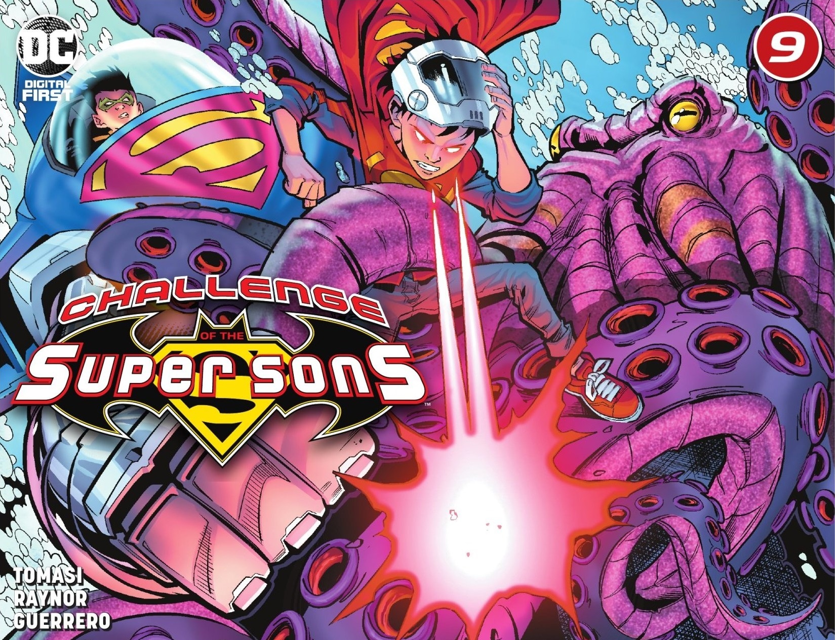 Read online Challenge of the Super Sons comic -  Issue #9 - 1