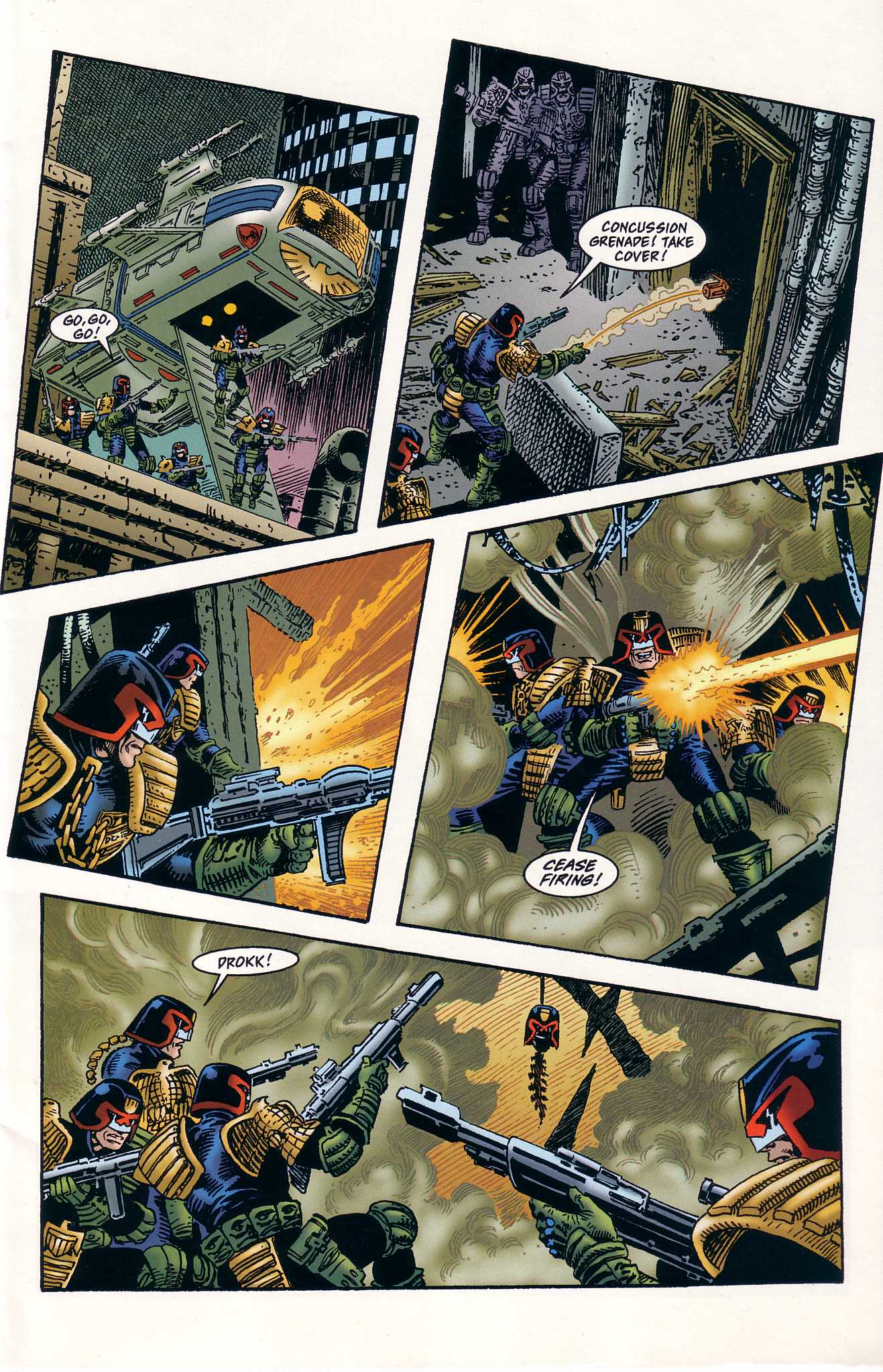Read online Predator Versus Judge Dredd comic -  Issue #2 - 5