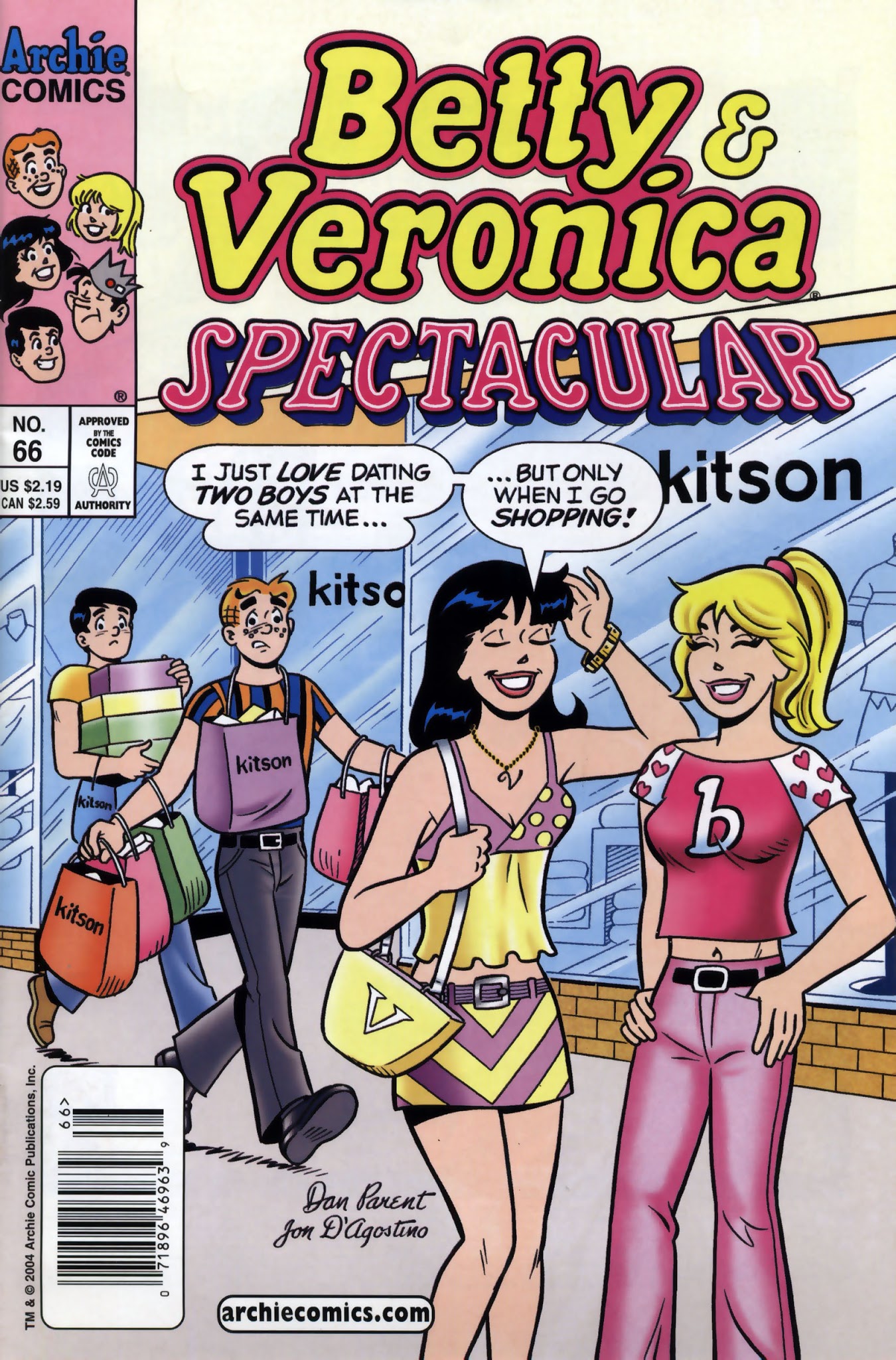 Read online Betty & Veronica Spectacular comic -  Issue #66 - 1