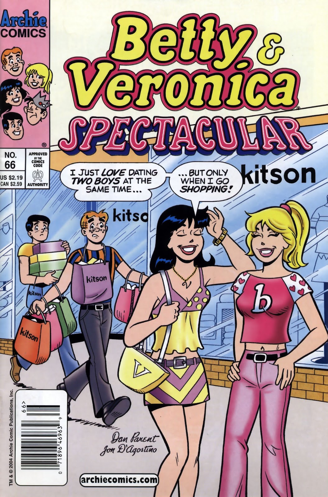 Betty & Veronica Spectacular issue 66 - Page 1