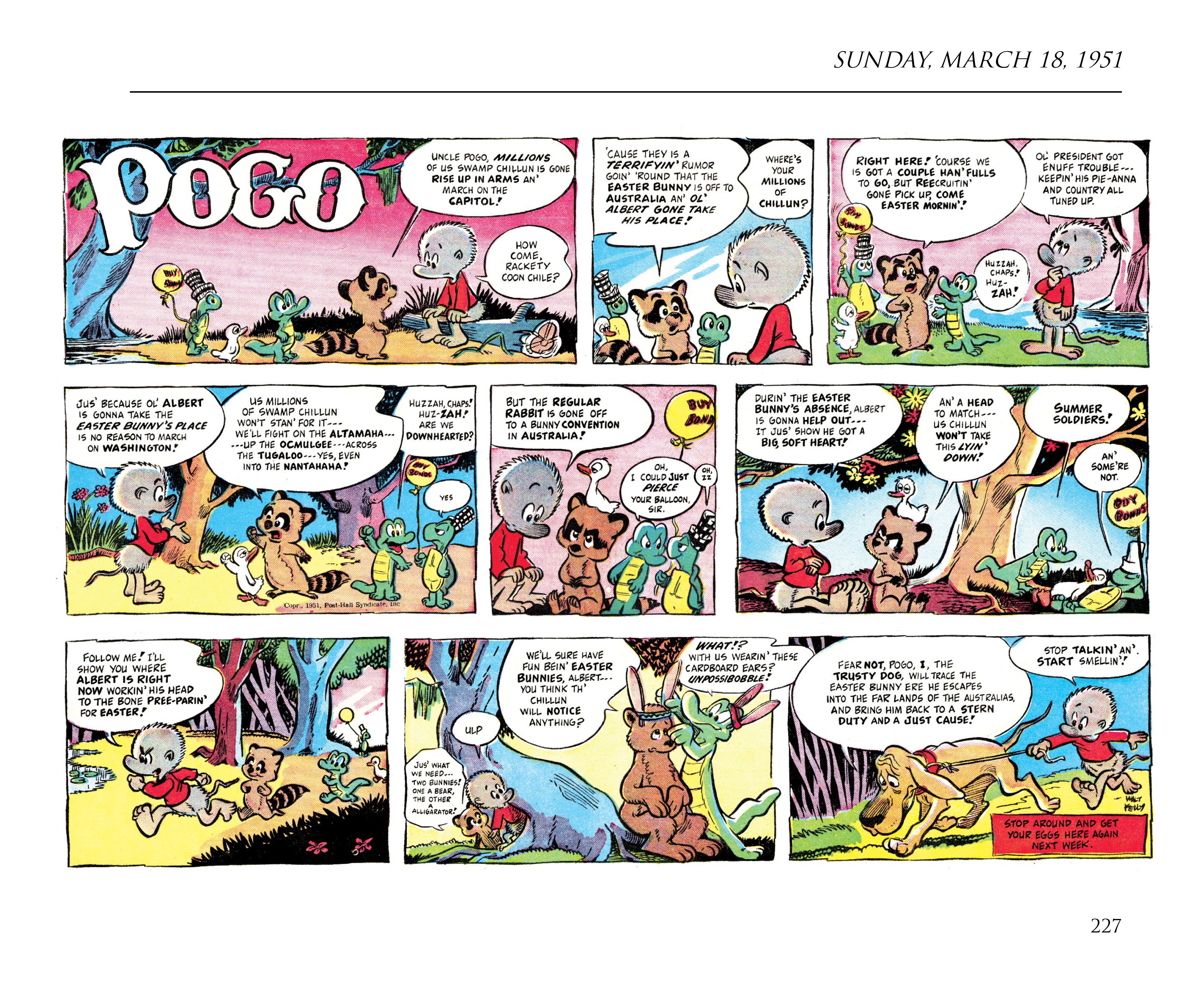 Read online Pogo by Walt Kelly: The Complete Syndicated Comic Strips comic -  Issue # TPB 2 (Part 3) - 45