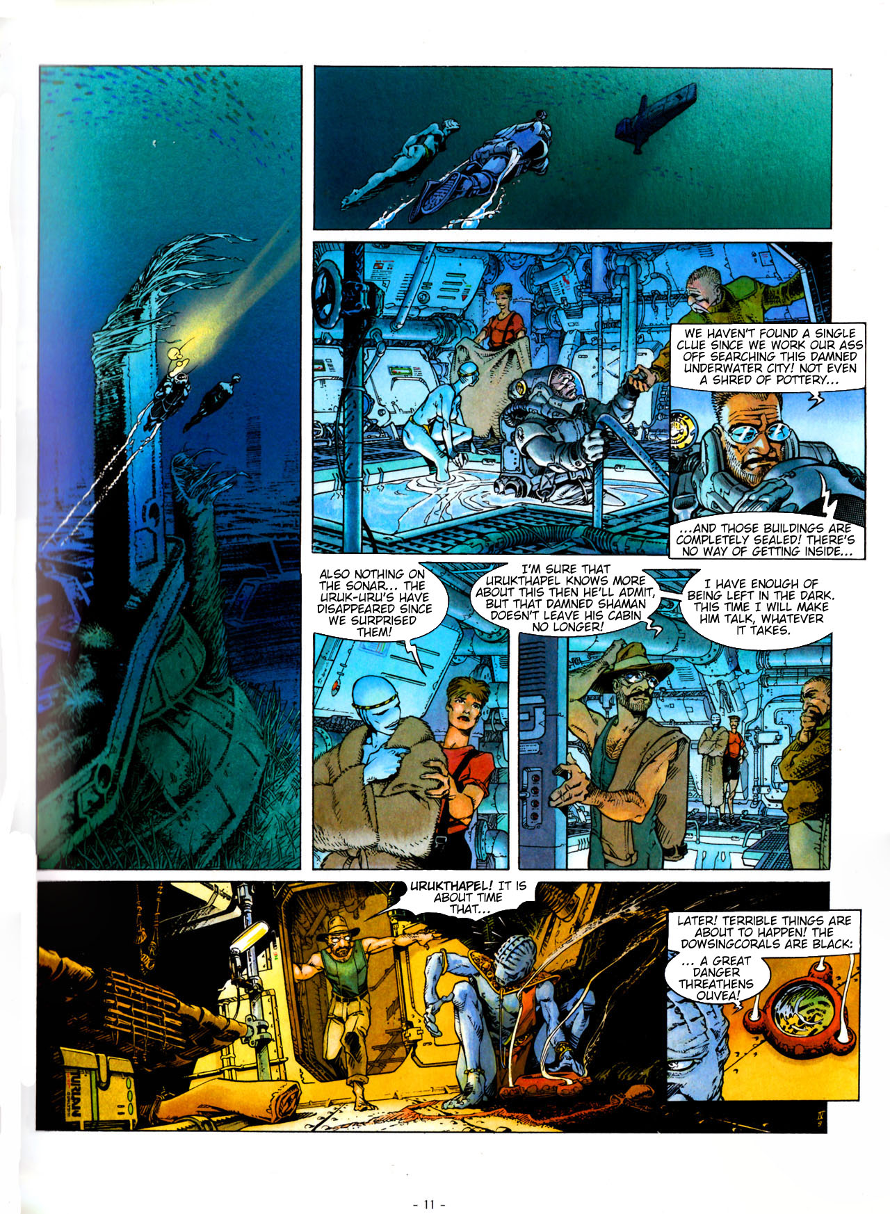 Read online Aquablue comic -  Issue #4 - 12
