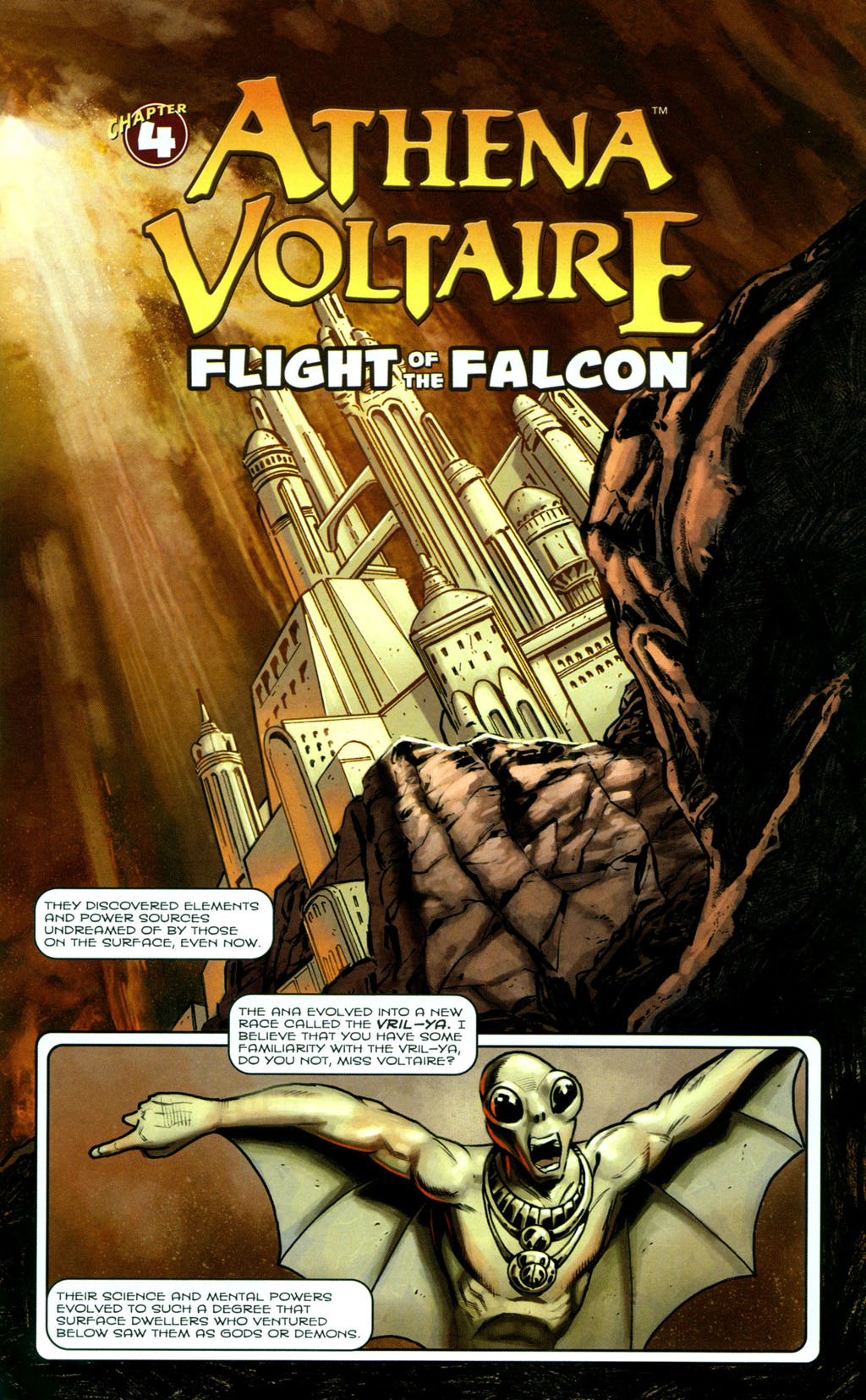 Read online Athena Voltaire Flight of the Falcon comic -  Issue #3 - 5