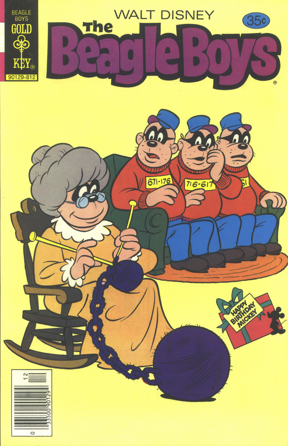 Read online Walt Disney THE BEAGLE BOYS comic -  Issue #46 - 1