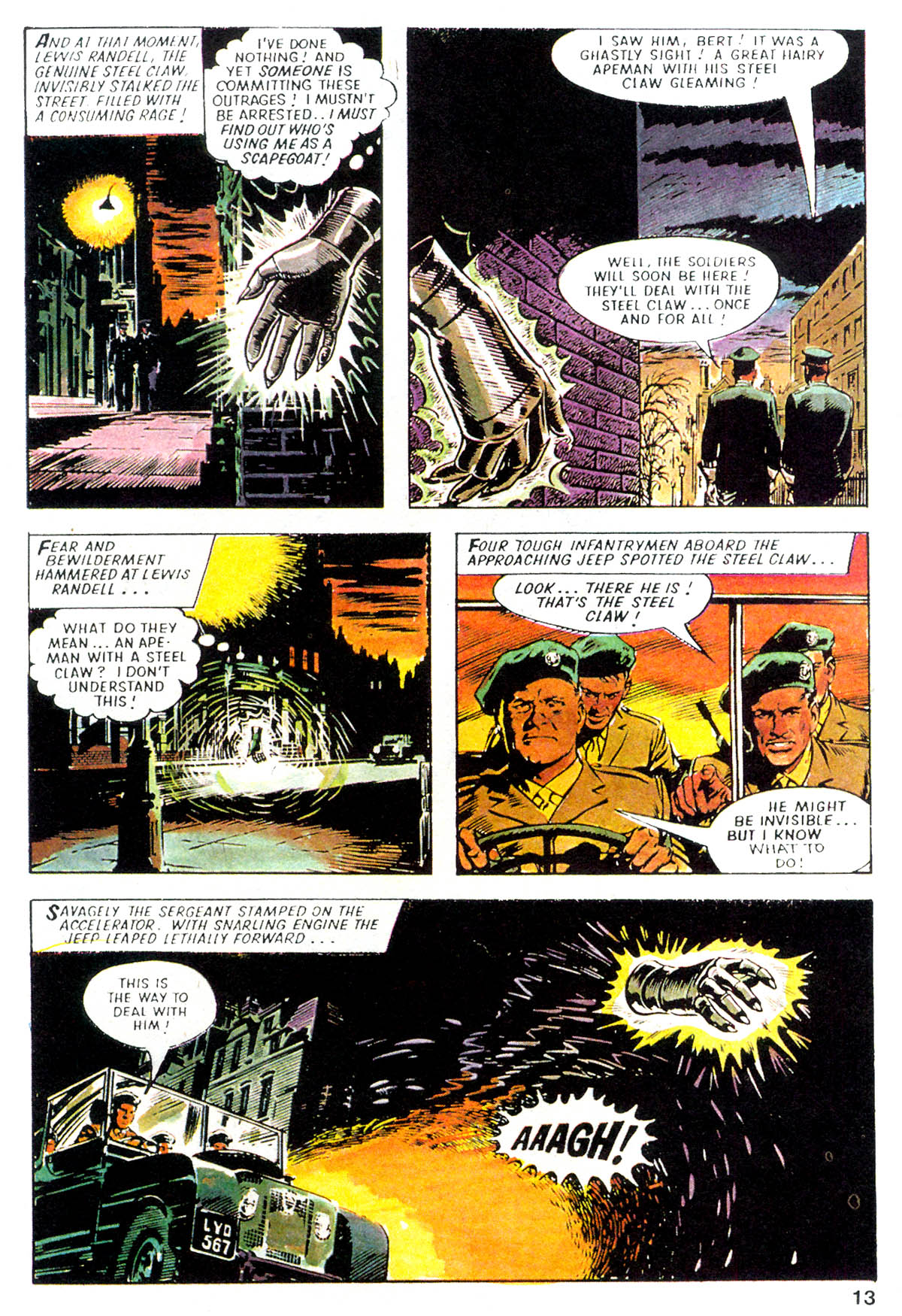 Read online The Steel Claw comic -  Issue #3 - 13