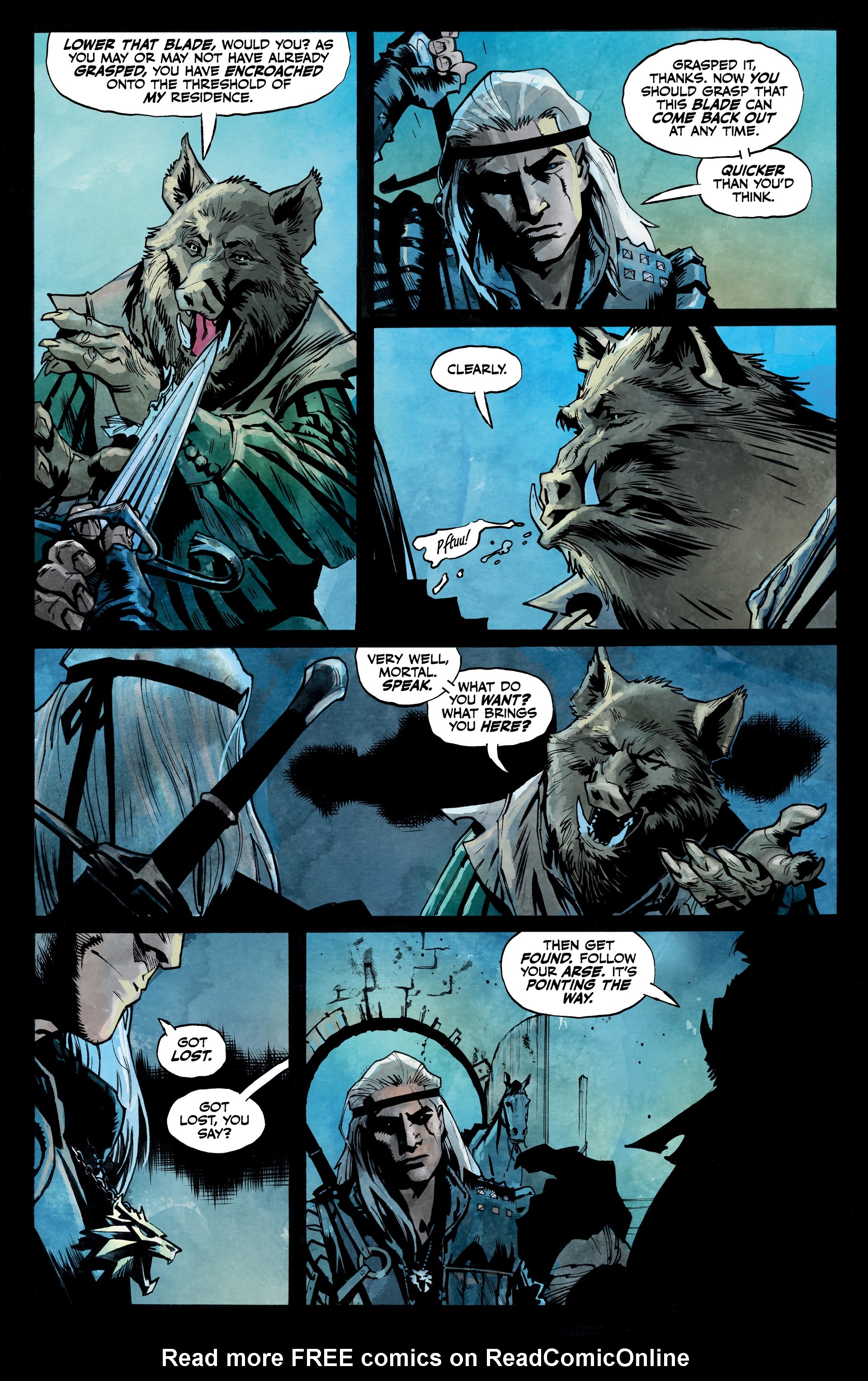 Read online The Witcher: A Grain of Truth comic -  Issue # Full - 16