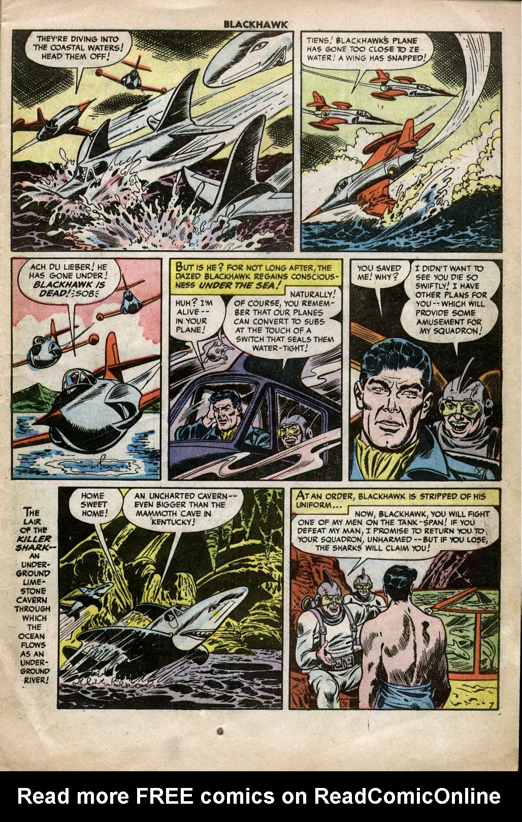Read online Blackhawk (1957) comic -  Issue #70 - 9