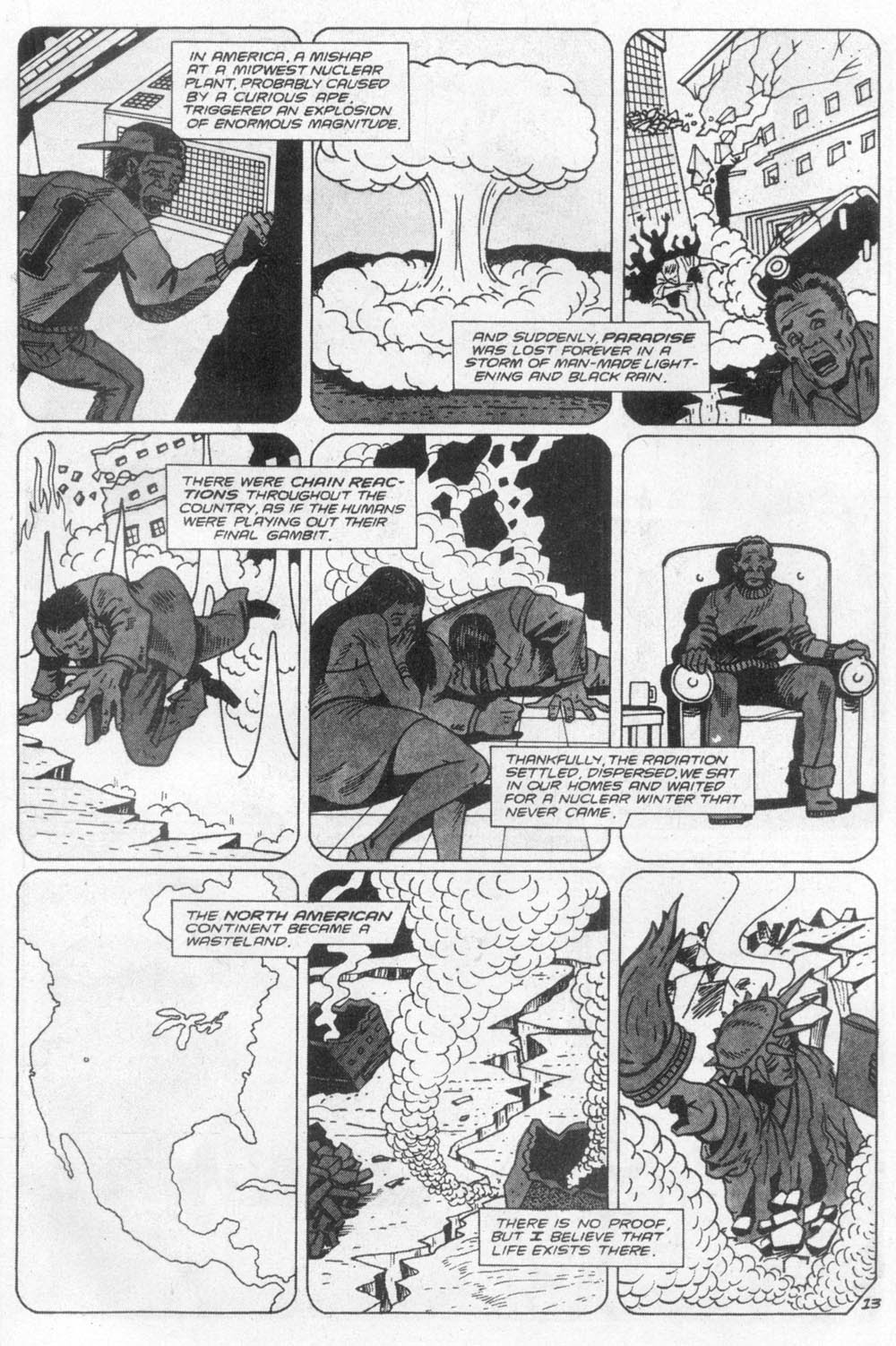 Read online Ape City comic -  Issue #3 - 15