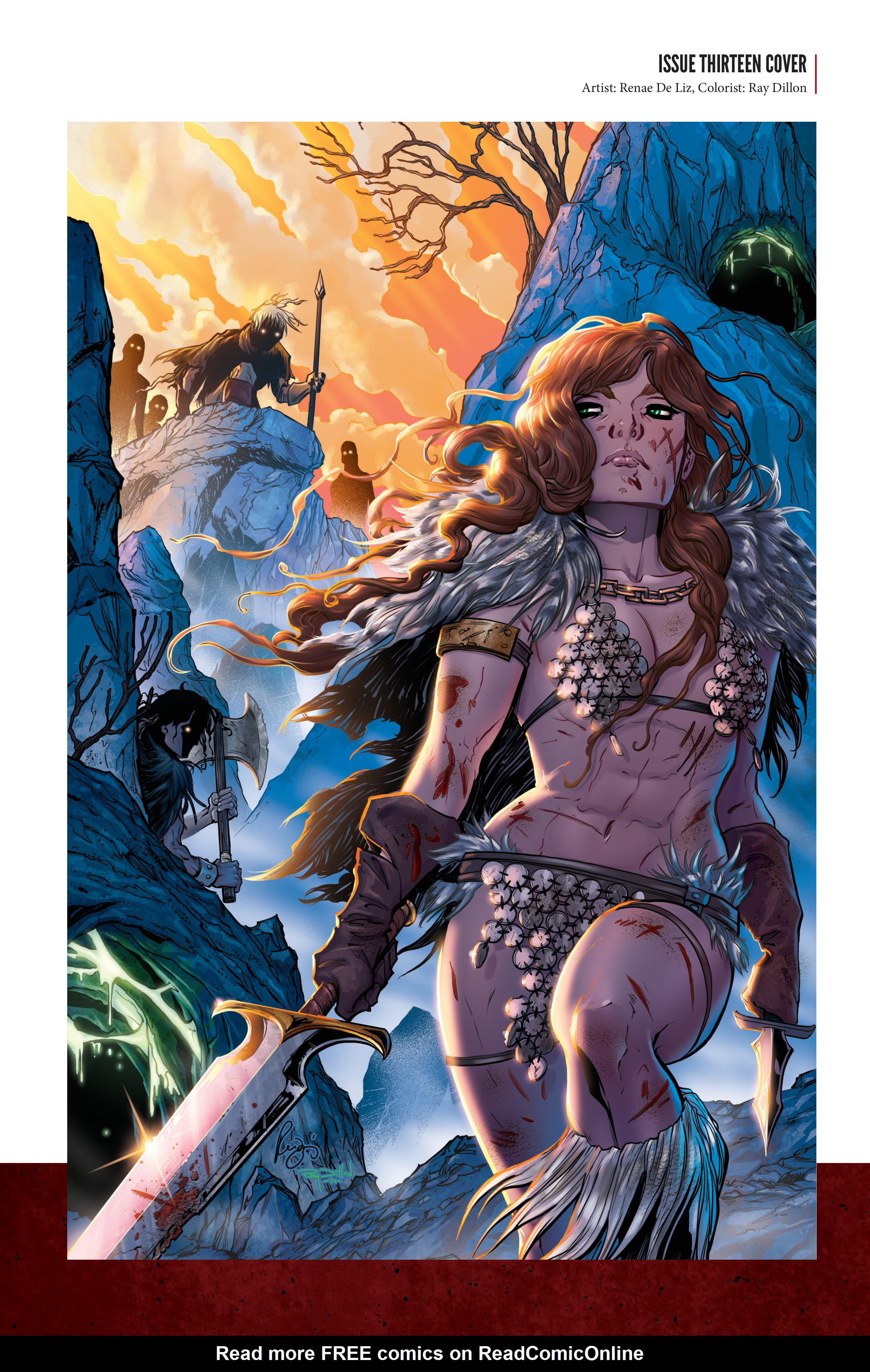 Read online Red Sonja (2013) comic -  Issue # _TPB Complete Gail Simone Red Sonja Omnibus (Part 5) - 85