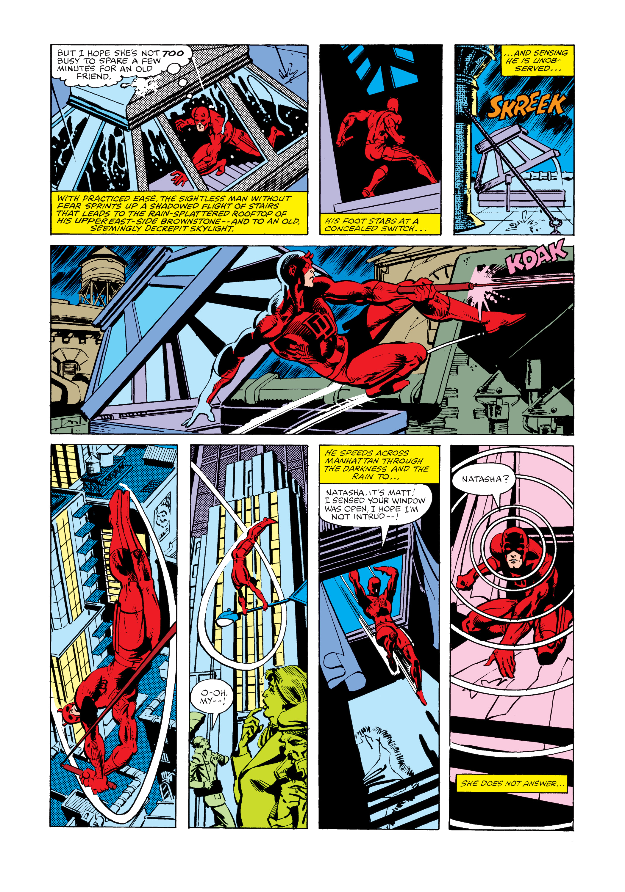Read online Marvel Masterworks: Daredevil comic -  Issue # TPB 15 (Part 1) - 34