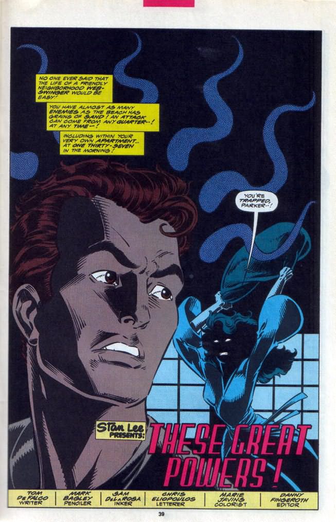 Read online Spider-Man (1990) comic -  Issue #26 - With Great Responsibility - 32
