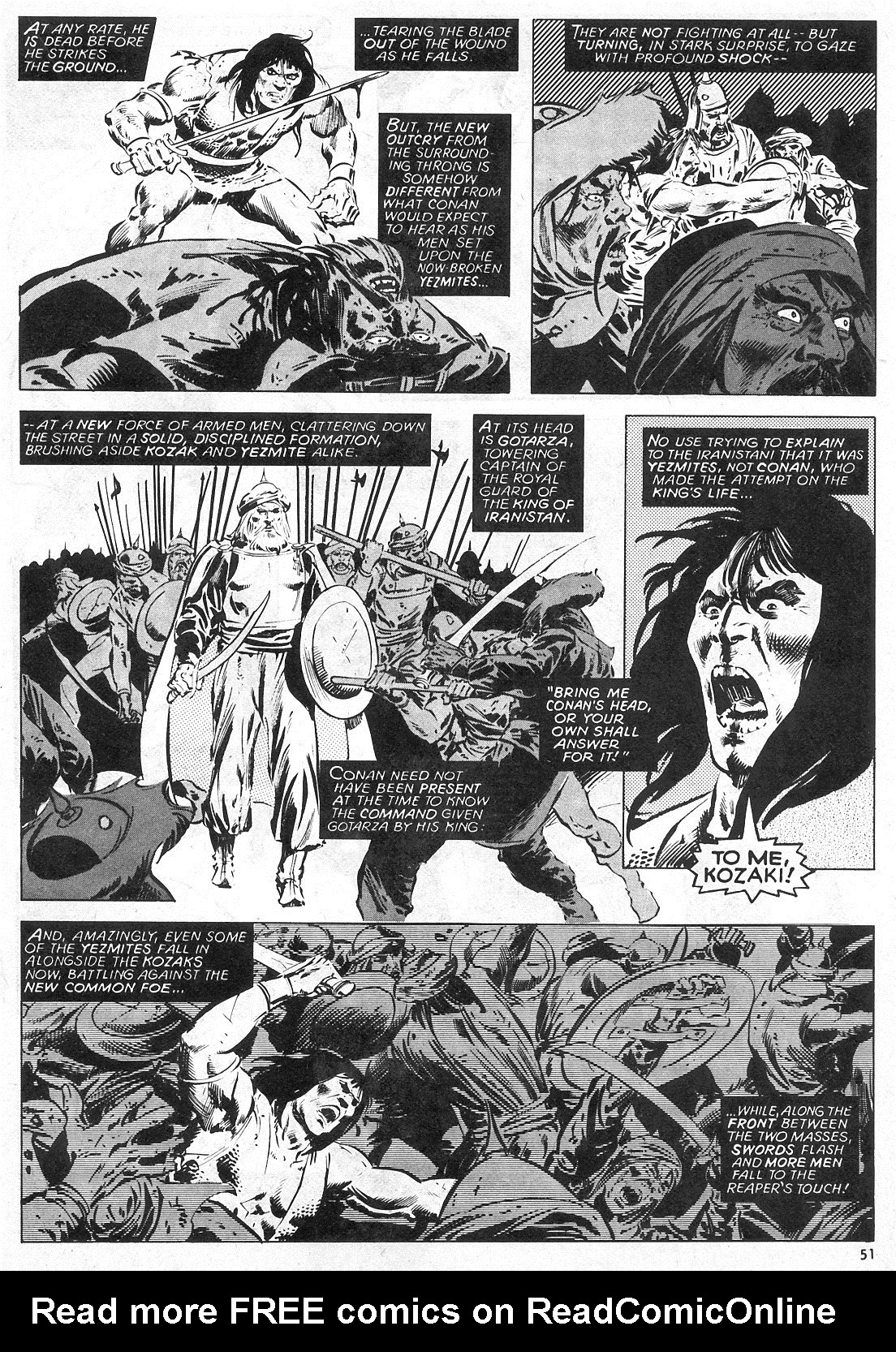 Read online The Savage Sword Of Conan comic -  Issue #32 - 51