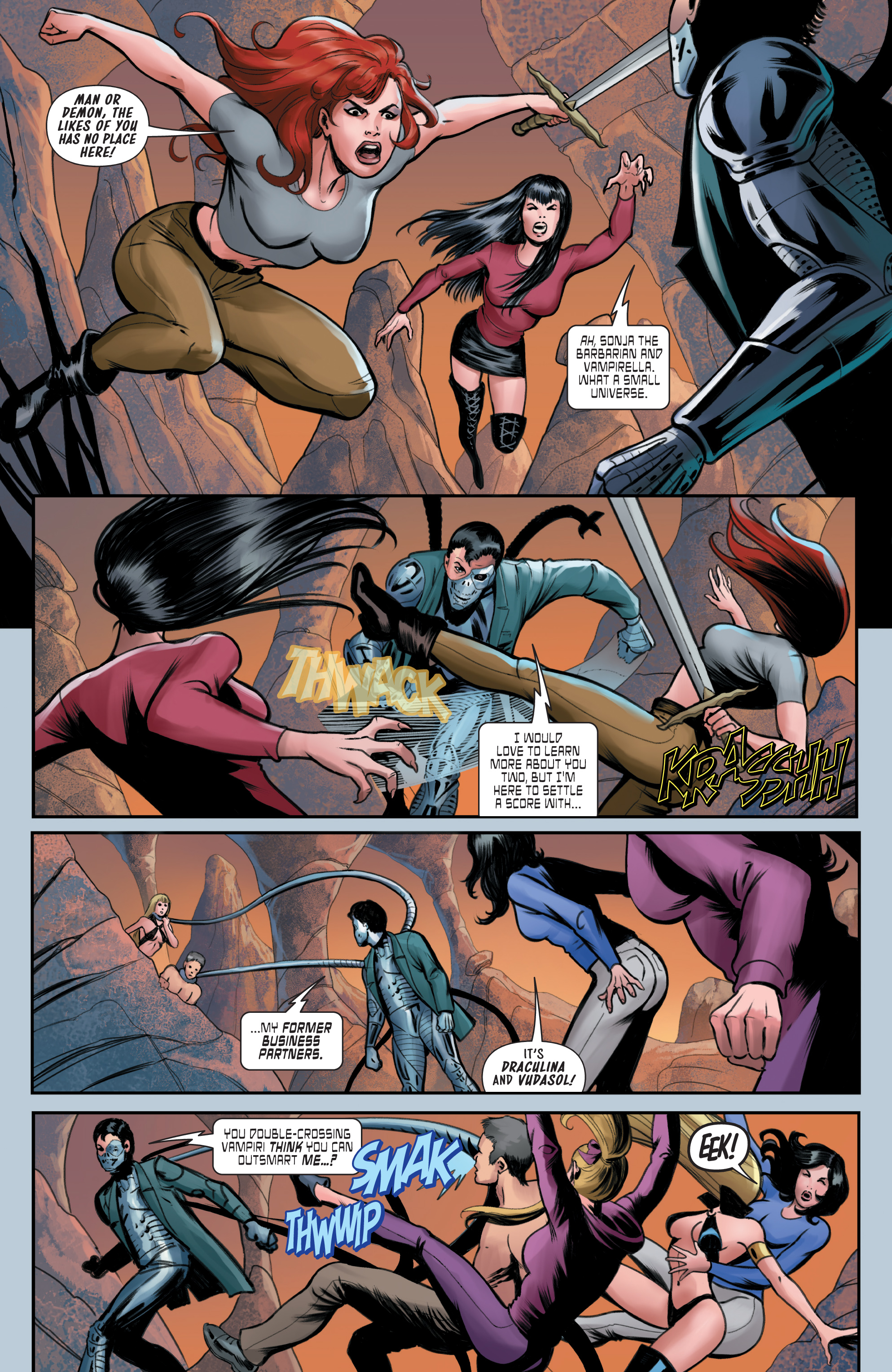 Read online Red Sonja and Vampirella Meet Betty and Veronica comic -  Issue #11 - 10