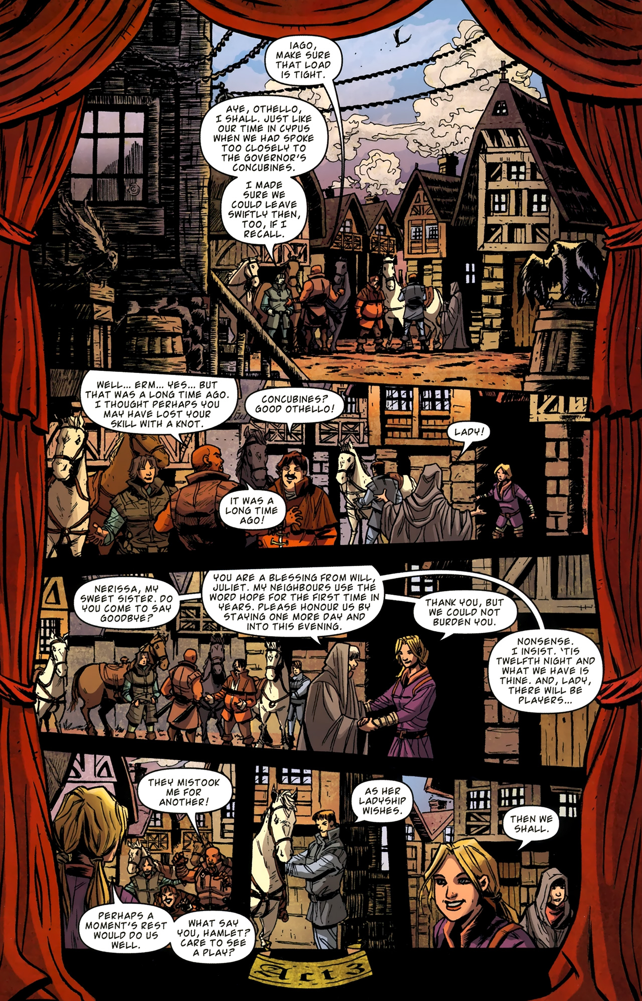 Read online Kill Shakespeare comic -  Issue #7 - 8