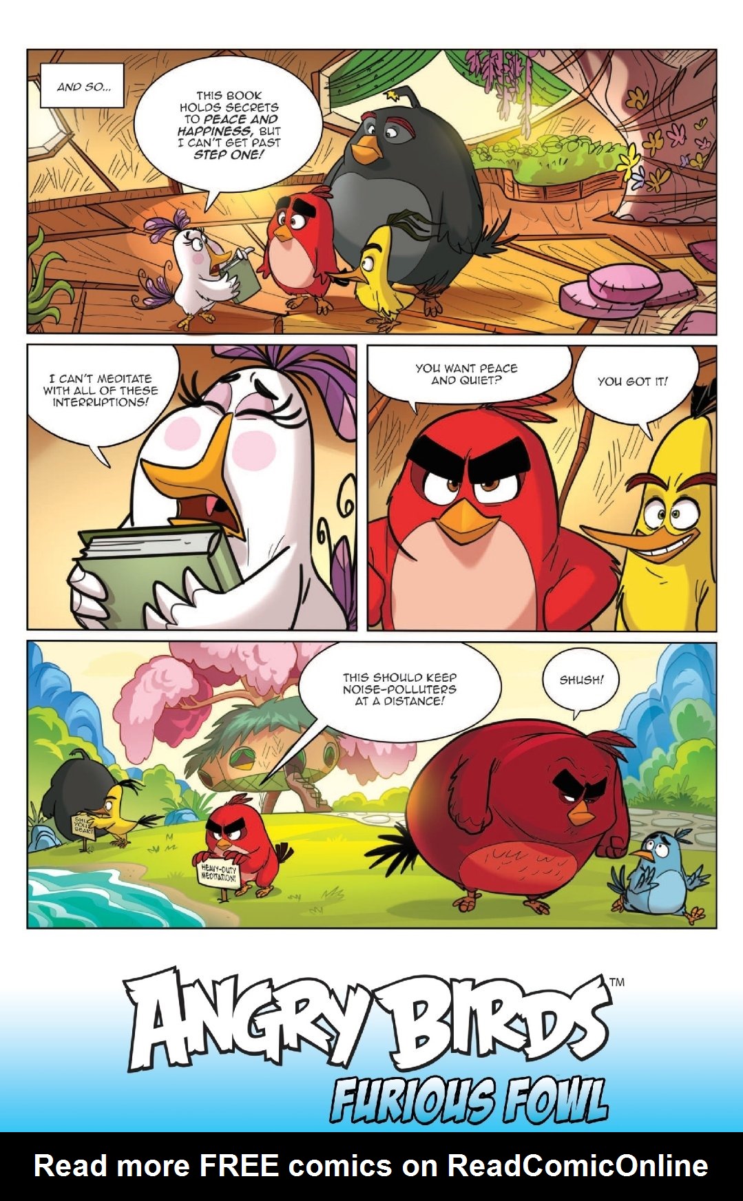 Read online Angry Birds Comics Quarterly comic -  Issue # Issue Furious Fowl - 18