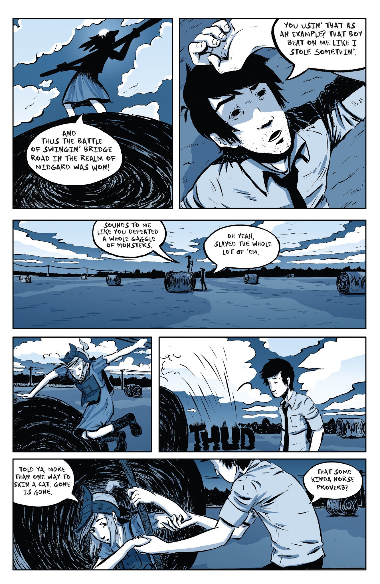 Read online Long Walk to Valhalla comic -  Issue # TPB - 58