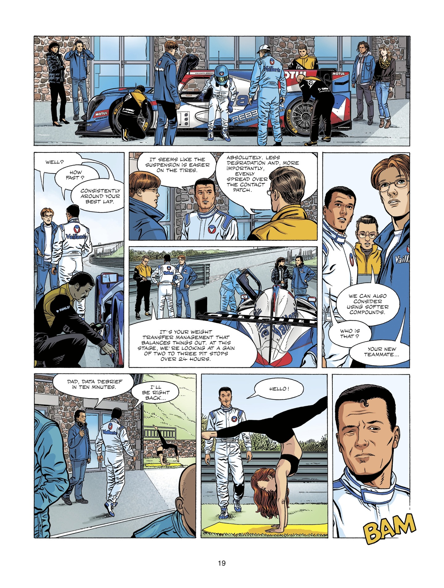 Read online Michel Vaillant comic -  Issue #6 - 19
