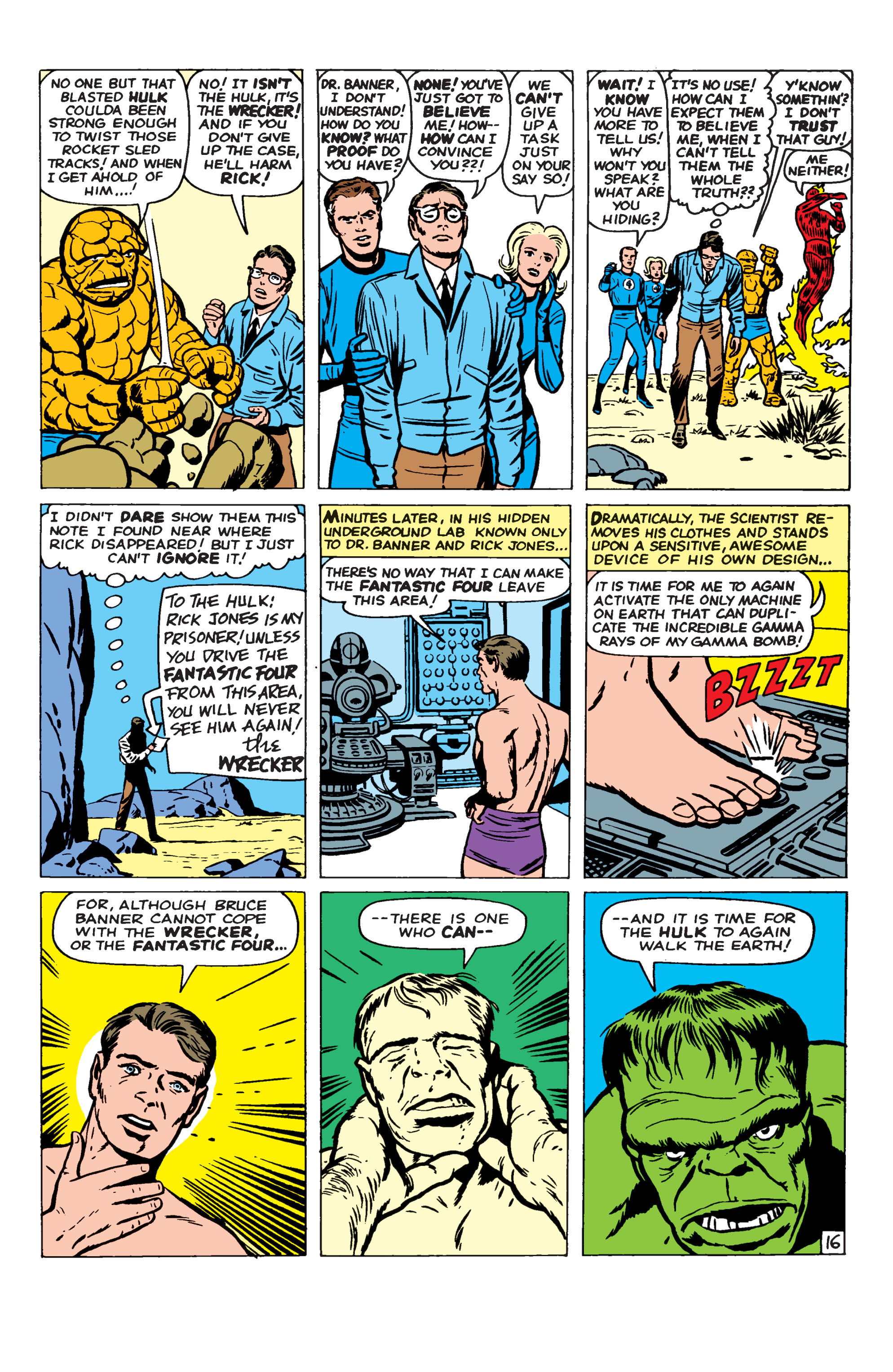 Read online Fantastic Four (1961) comic -  Issue #12 - 17