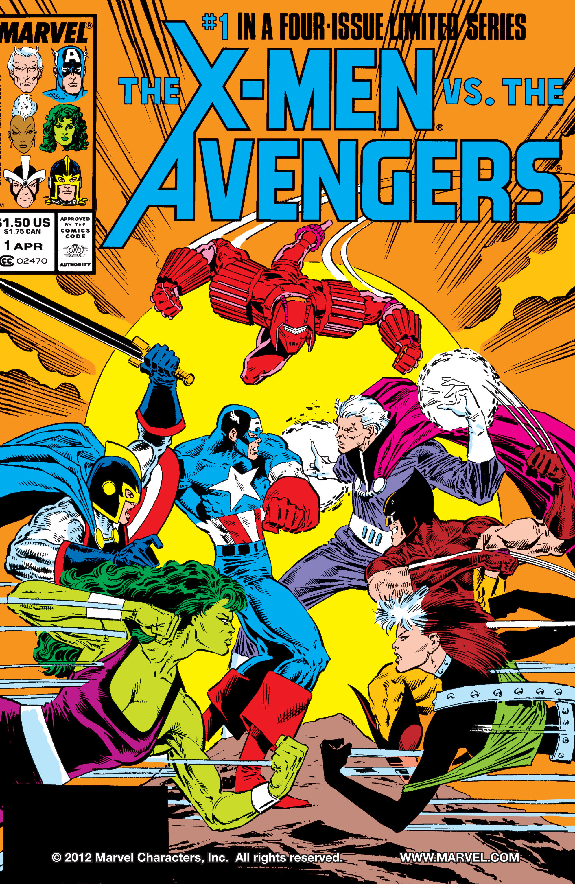 Read online The X-Men vs. the Avengers comic -  Issue #1 - 1