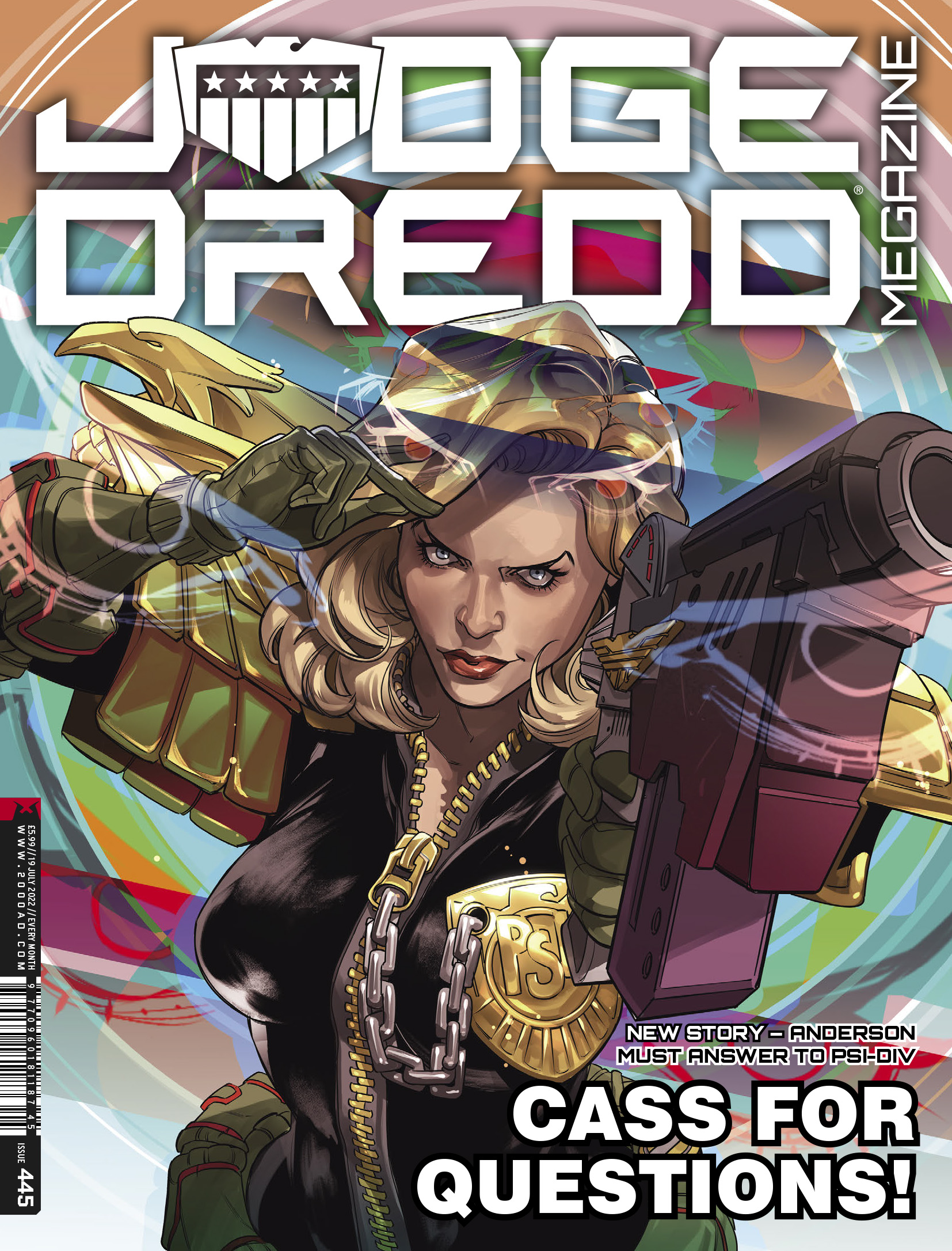 Read online Judge Dredd Megazine (Vol. 5) comic -  Issue #445 - 1