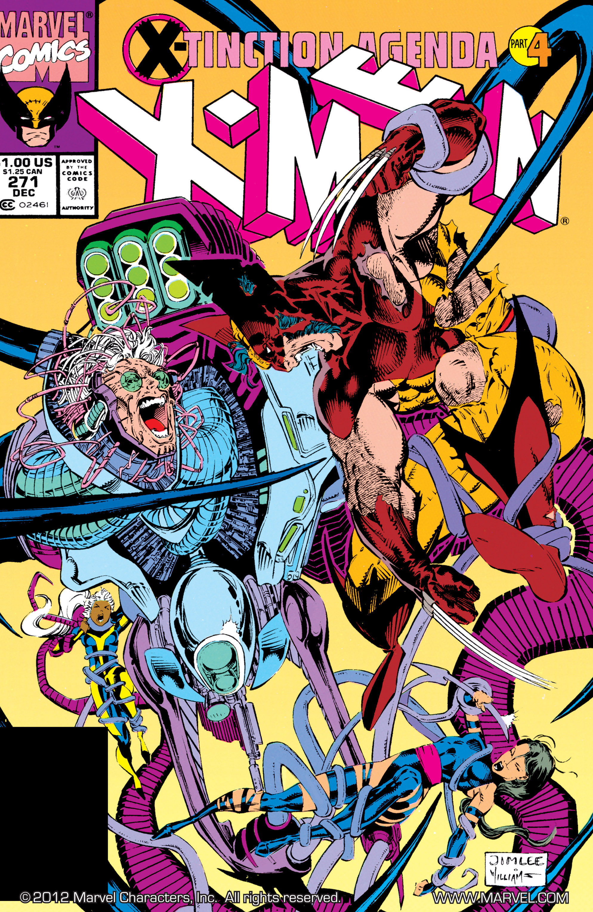 Read online Uncanny X-Men (1963) comic -  Issue #271 - 1