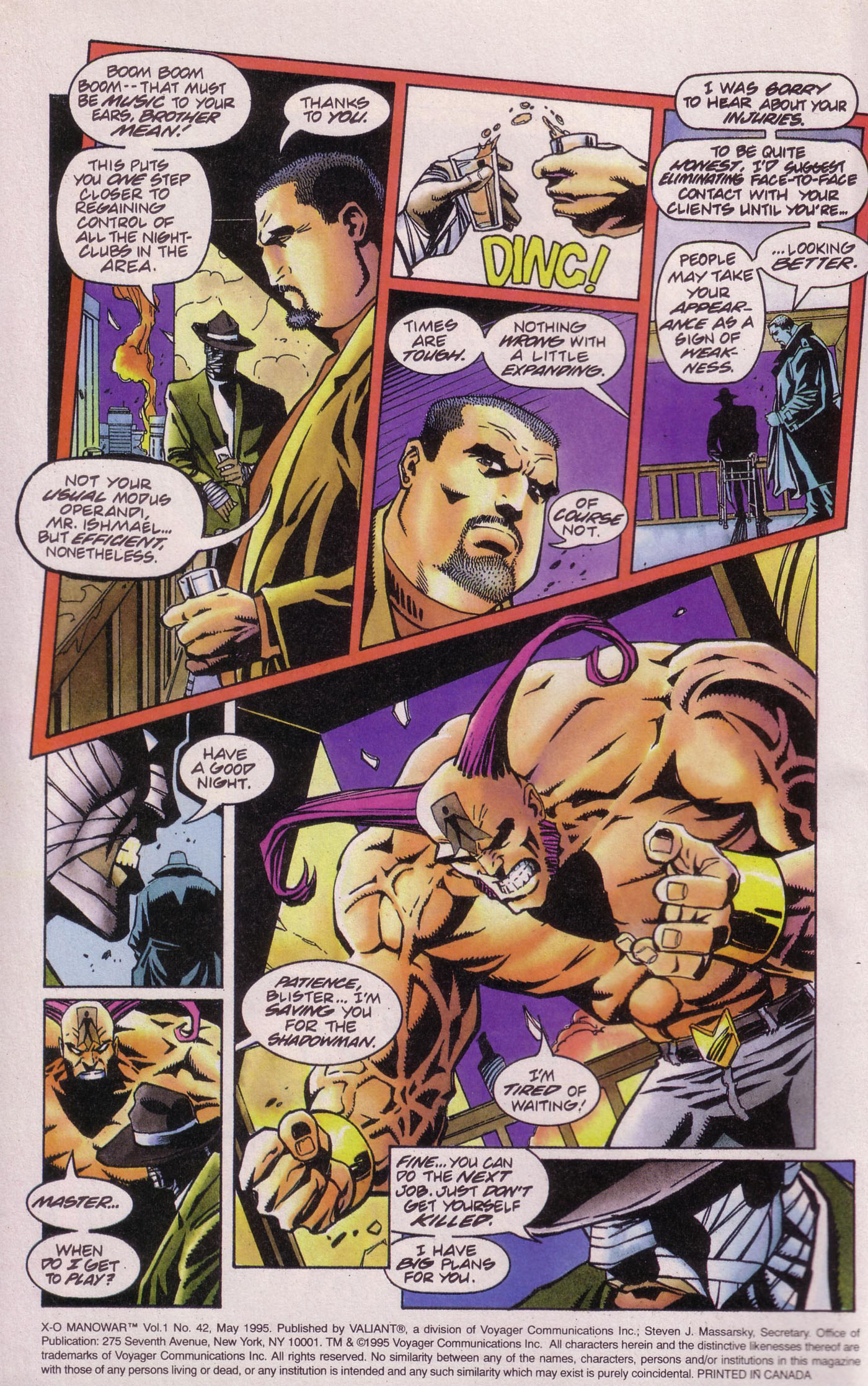 Read online X-O Manowar (1992) comic -  Issue #42 - 3