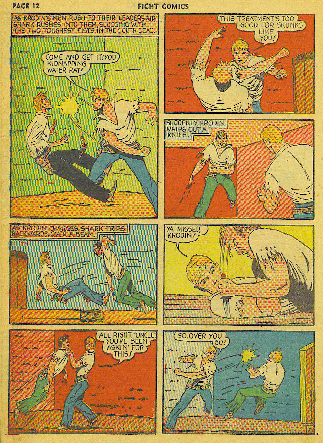 Read online Fight Comics comic -  Issue #6 - 14