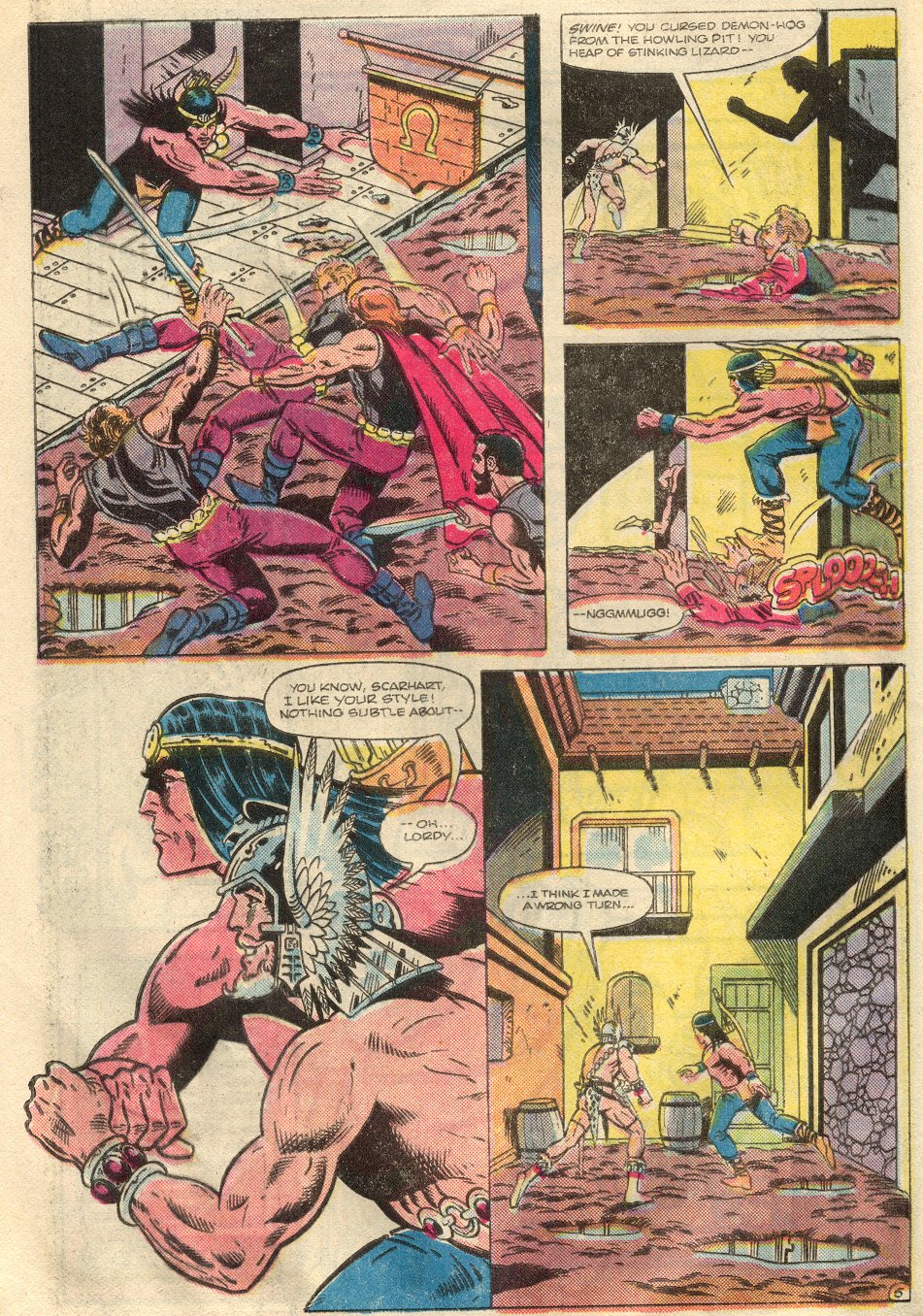 Read online Warlord (1976) comic -  Issue #88 - 5