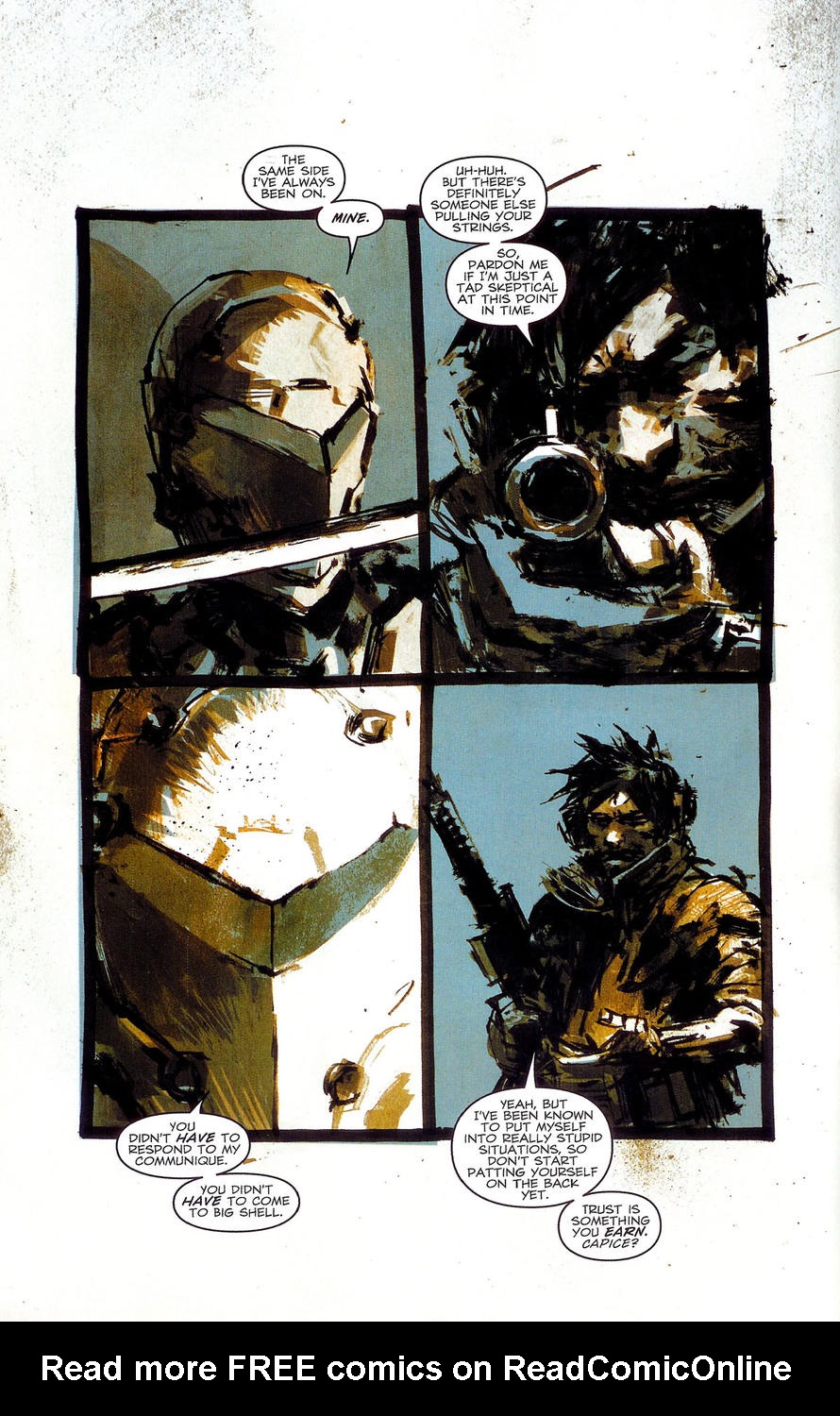 Read online Metal Gear Solid: Sons of Liberty comic -  Issue #5 - 4