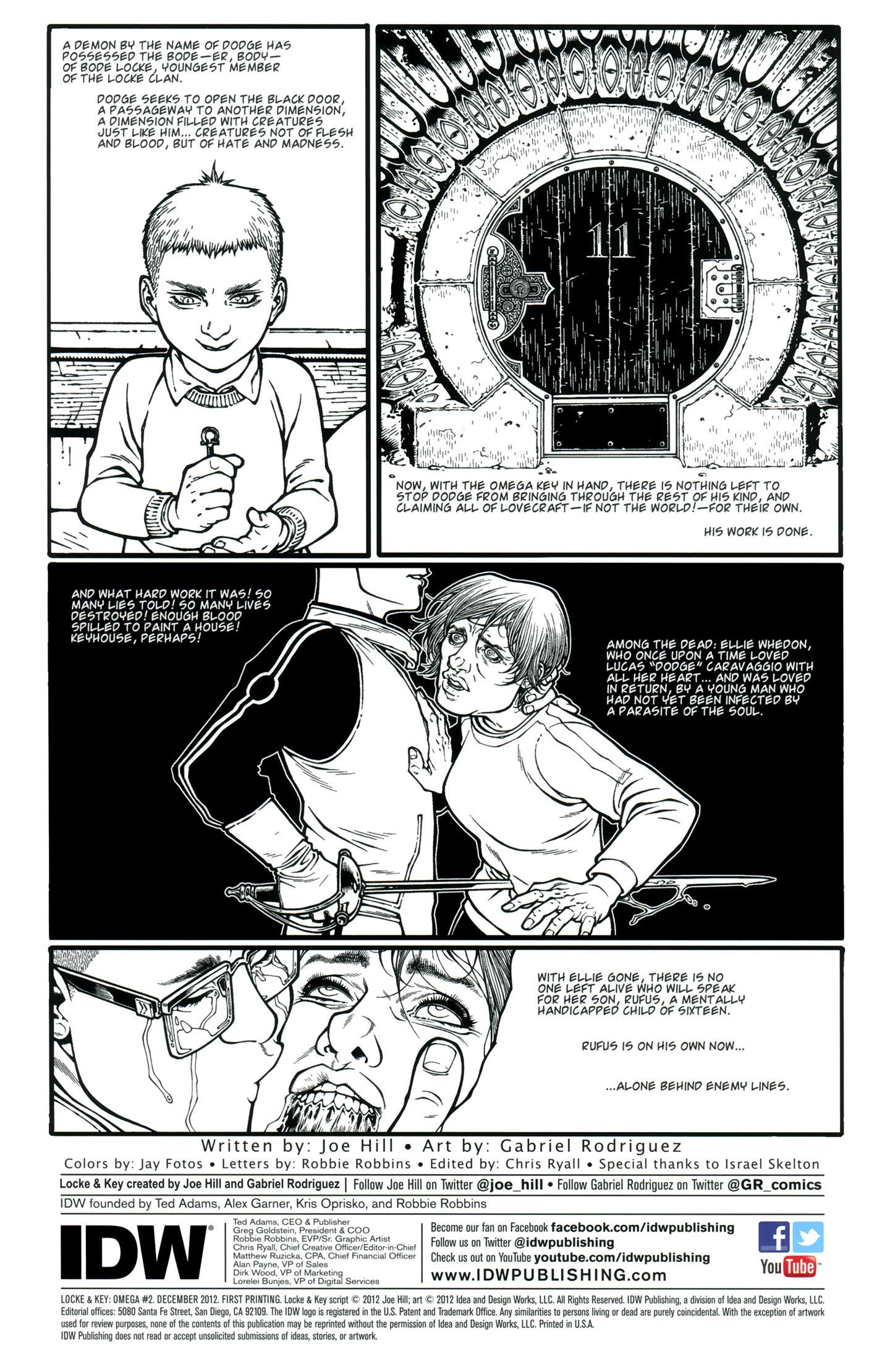 Read online Locke & Key: Omega comic -  Issue #2 - 3