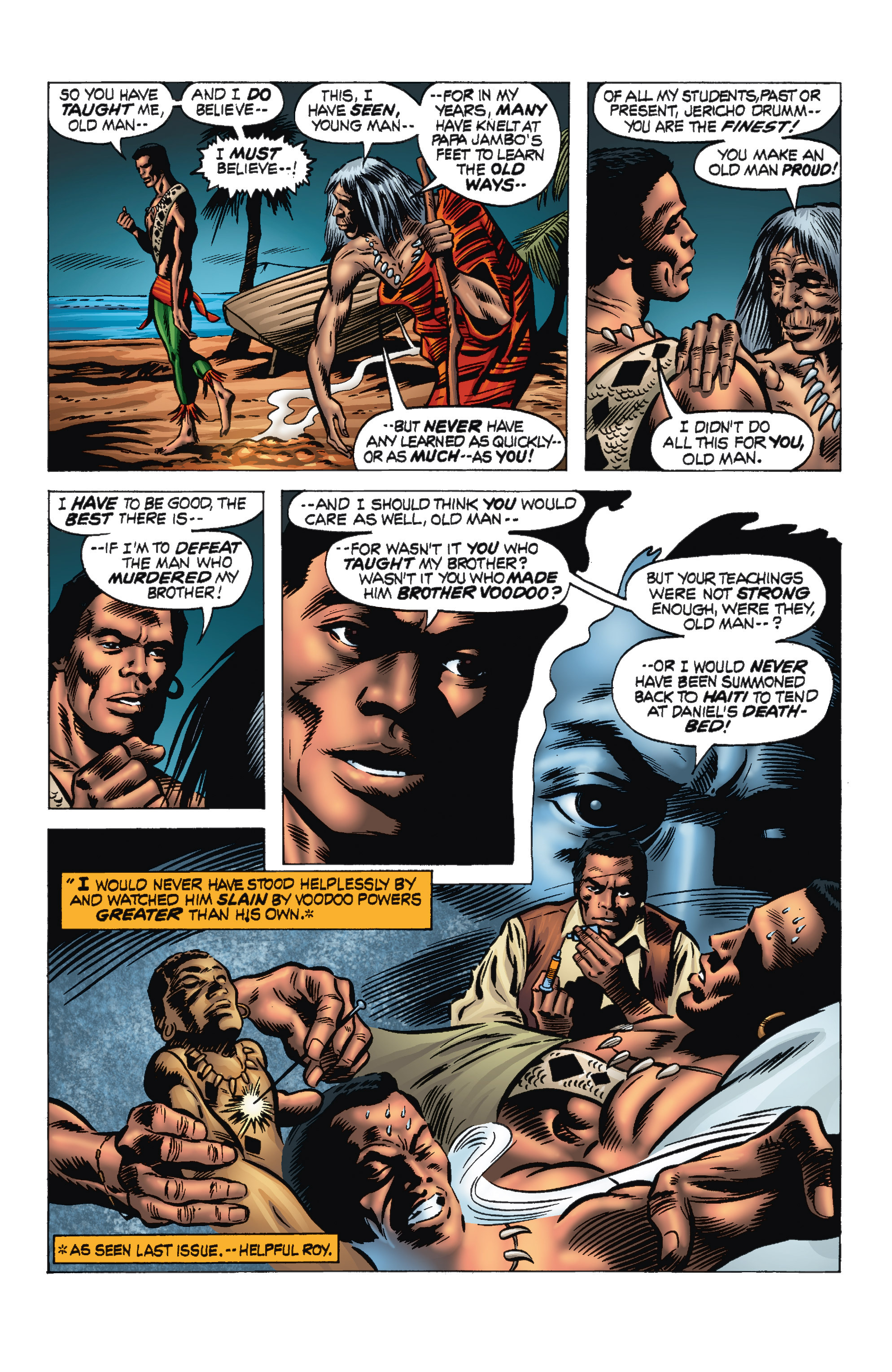 Read online Doctor Voodoo: Avenger of the Supernatural comic -  Issue # _TPB (Part 2) - 49