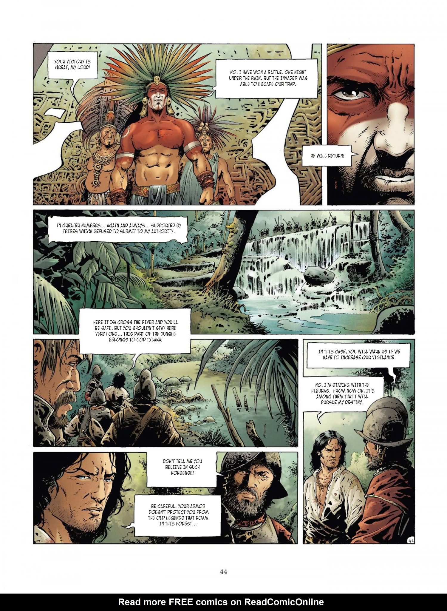 Read online Conquistador comic -  Issue #4 - 47