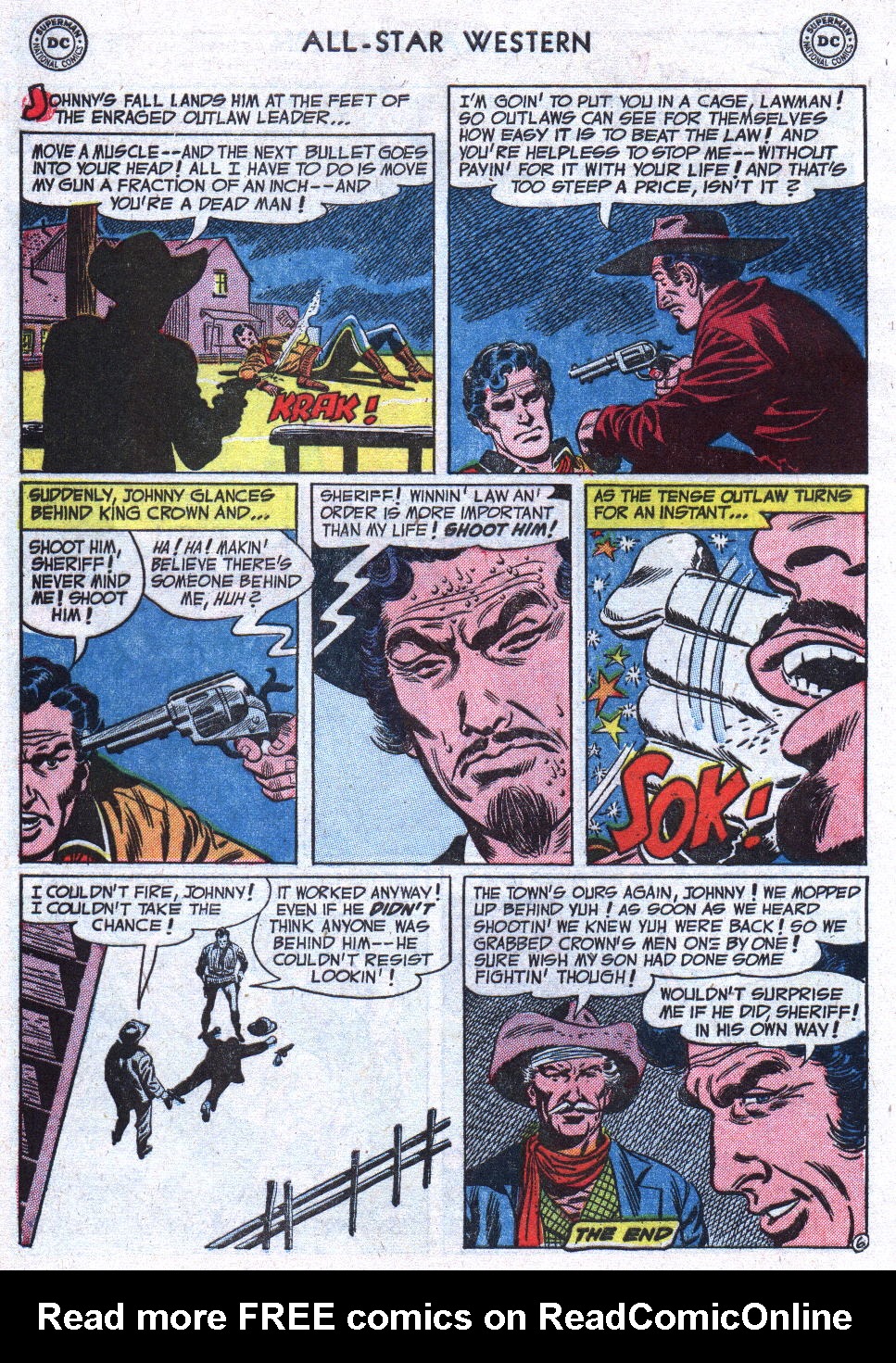 Read online All-Star Western (1951) comic -  Issue #71 - 8