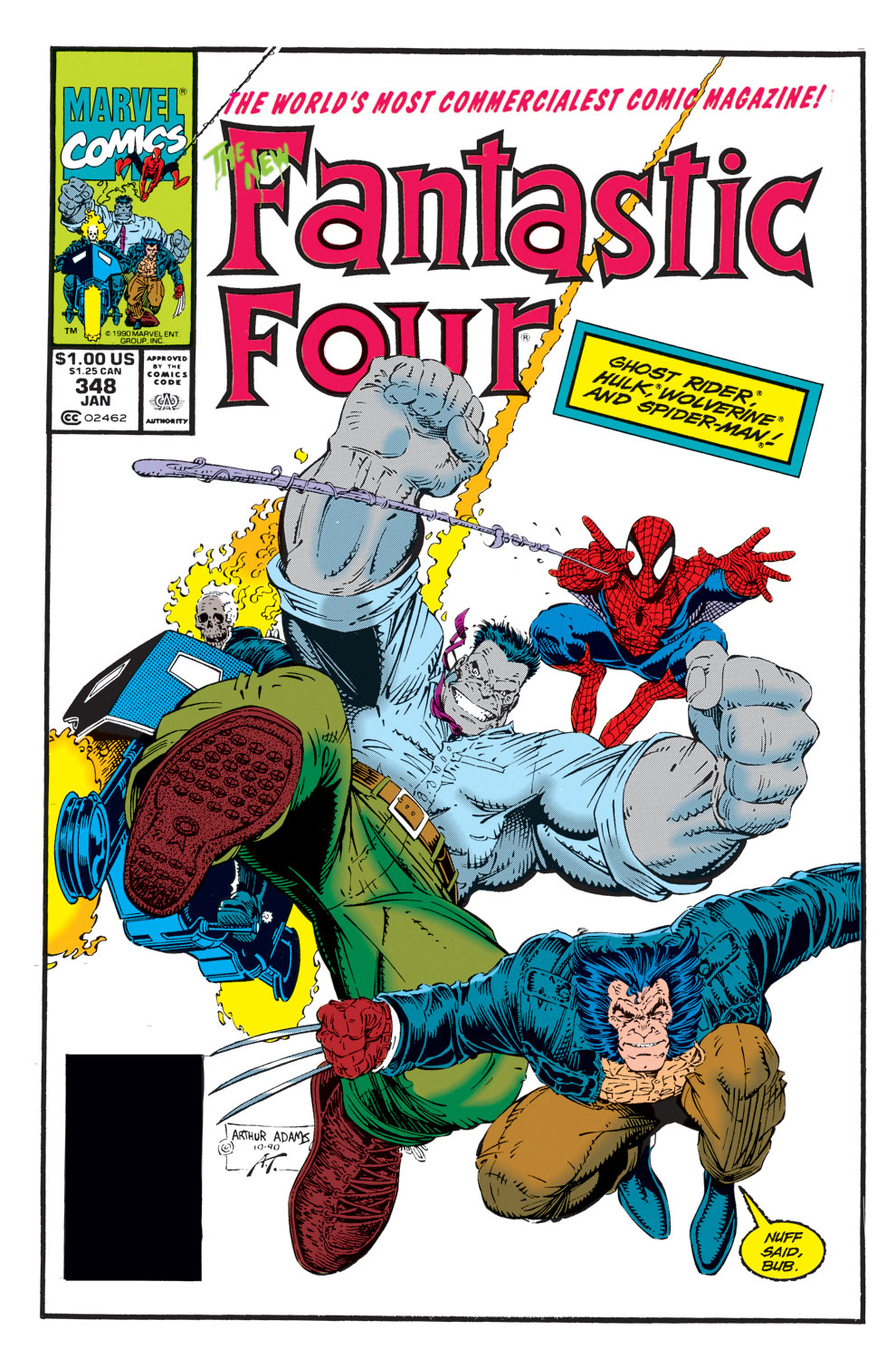 Read online Fantastic Four (1961) comic -  Issue #348 - 1