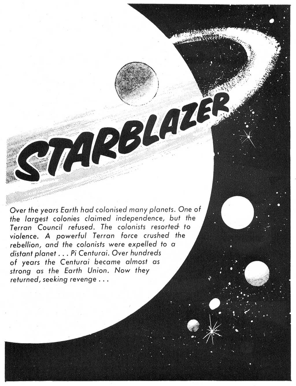 Read online Starblazer comic -  Issue #14 - 2