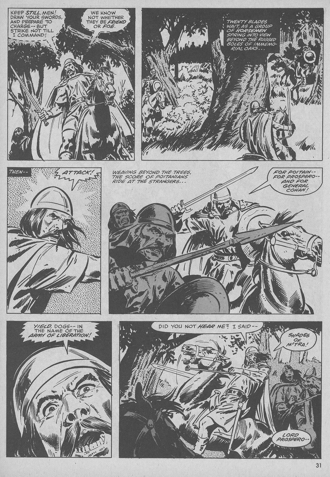 Read online The Savage Sword Of Conan comic -  Issue #51 - 31