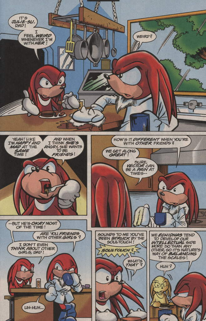 Read online Knuckles the Echidna comic -  Issue #26 - 11