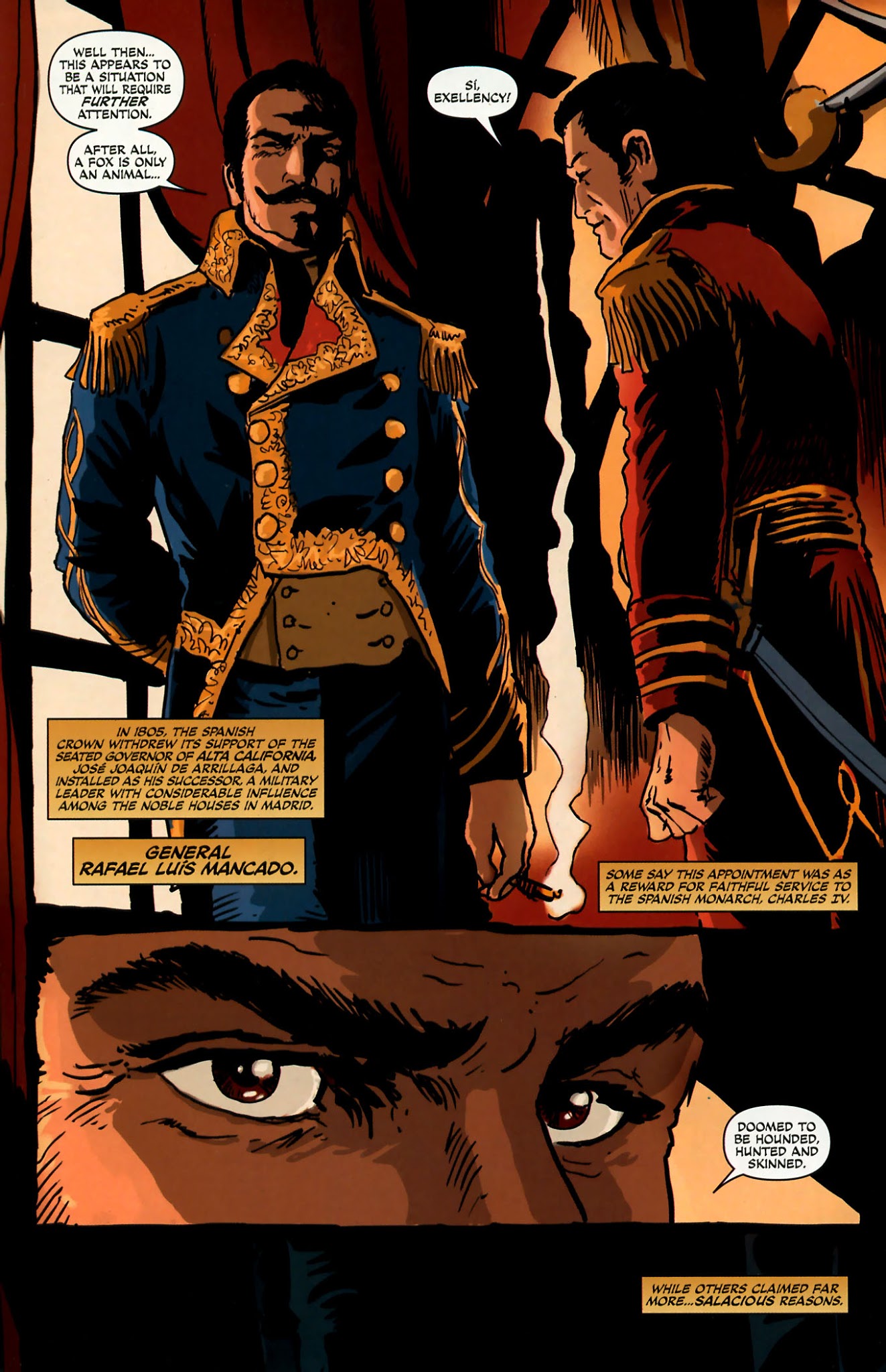 Read online Zorro (2008) comic -  Issue #15 - 5