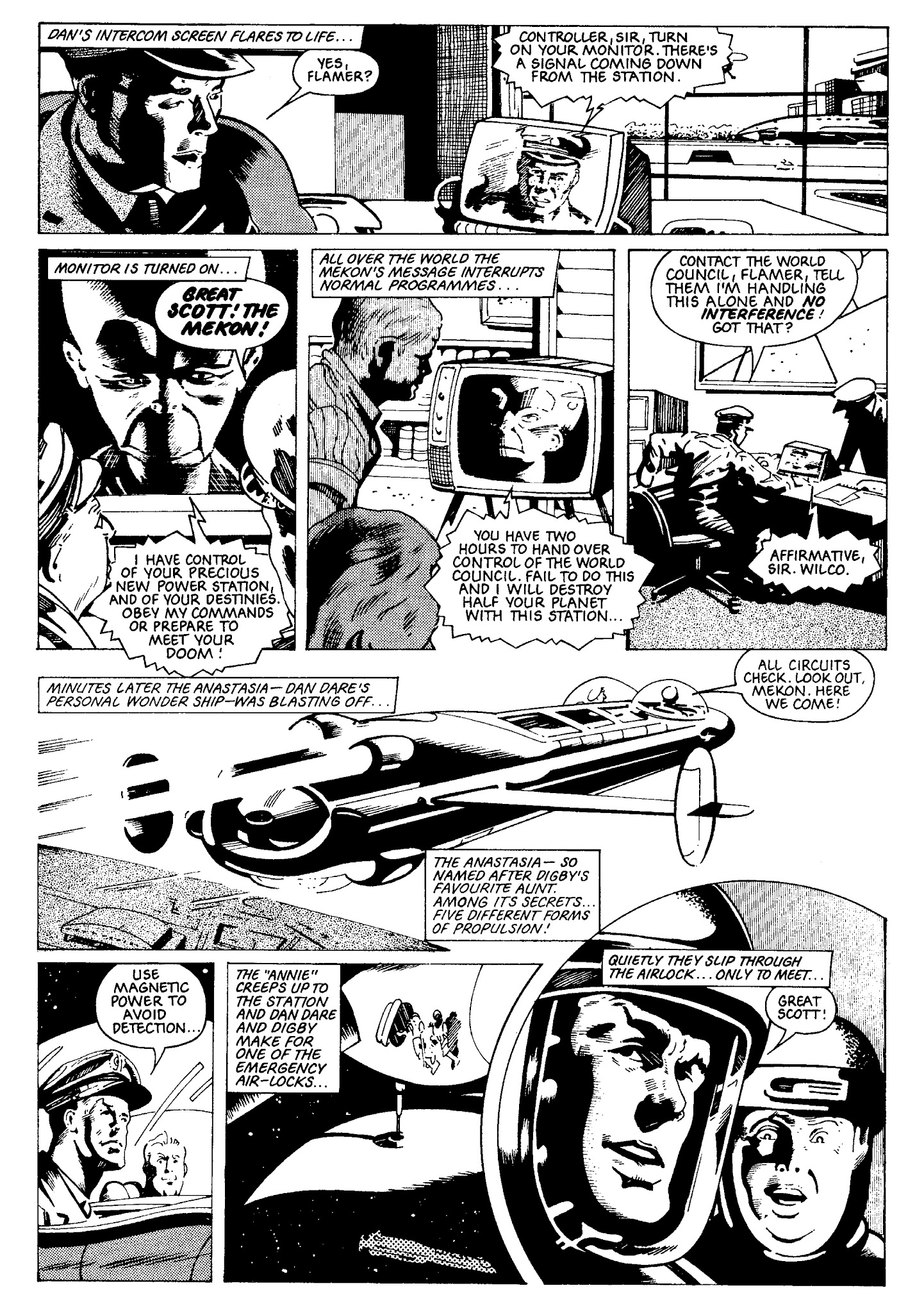 Read online Dan Dare: The 2000 AD Years comic -  Issue # TPB 1 - 250